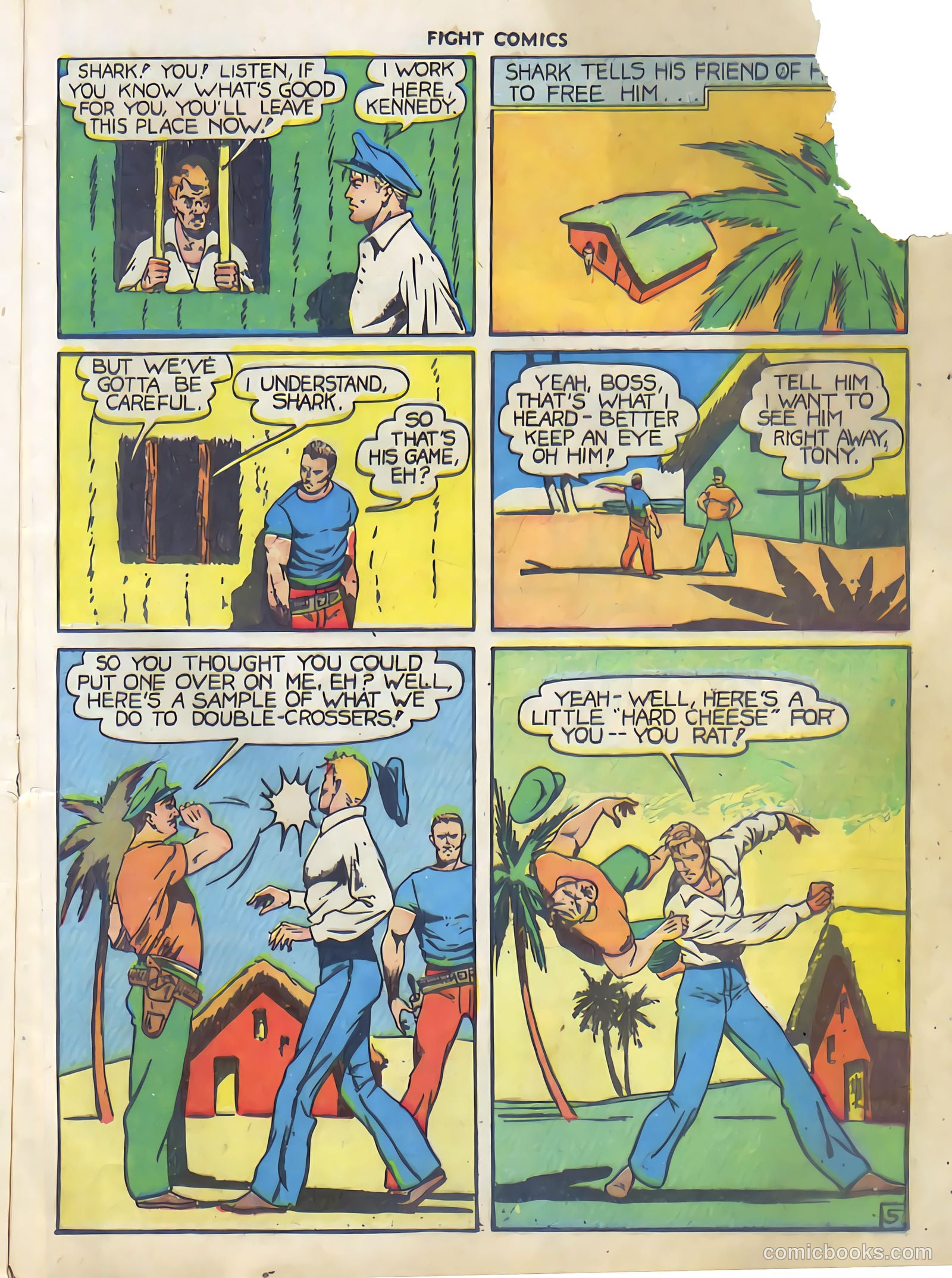 Fight Comics #3 (1940) — page 7 of 68