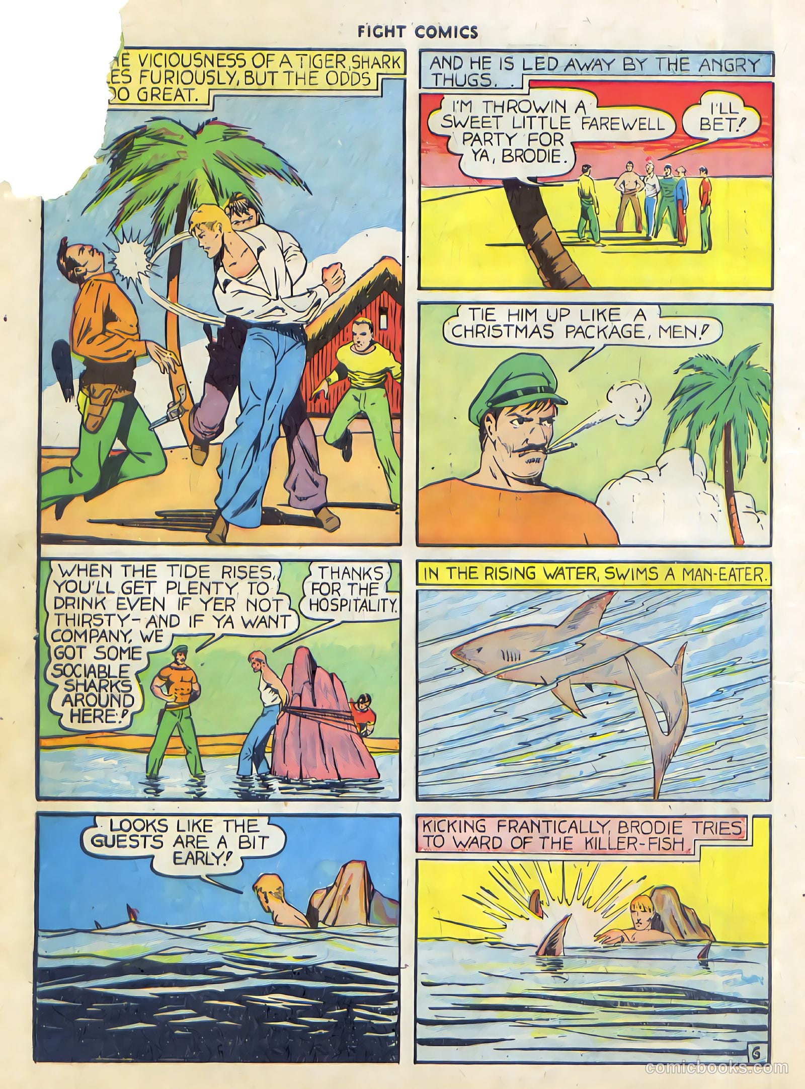 Fight Comics #3 (1940) — page 8 of 68