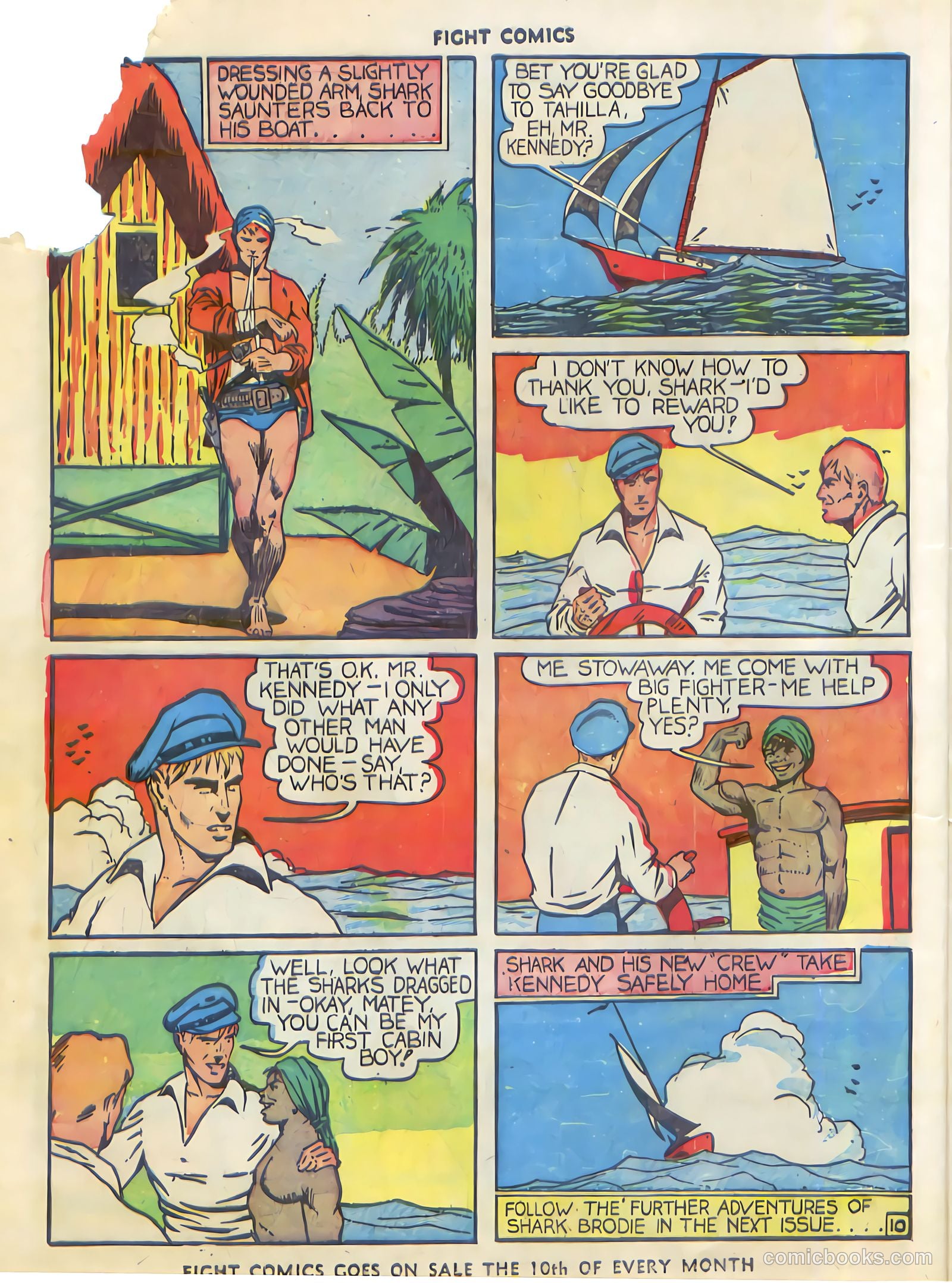 Fight Comics #3 (1940) — page 12 of 68
