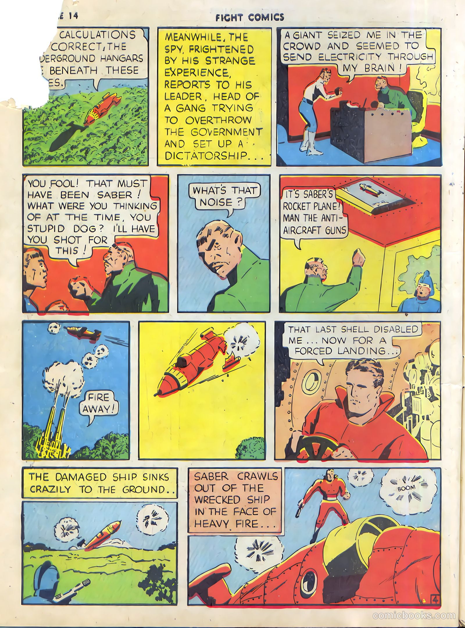 Fight Comics #3 (1940) — page 16 of 68