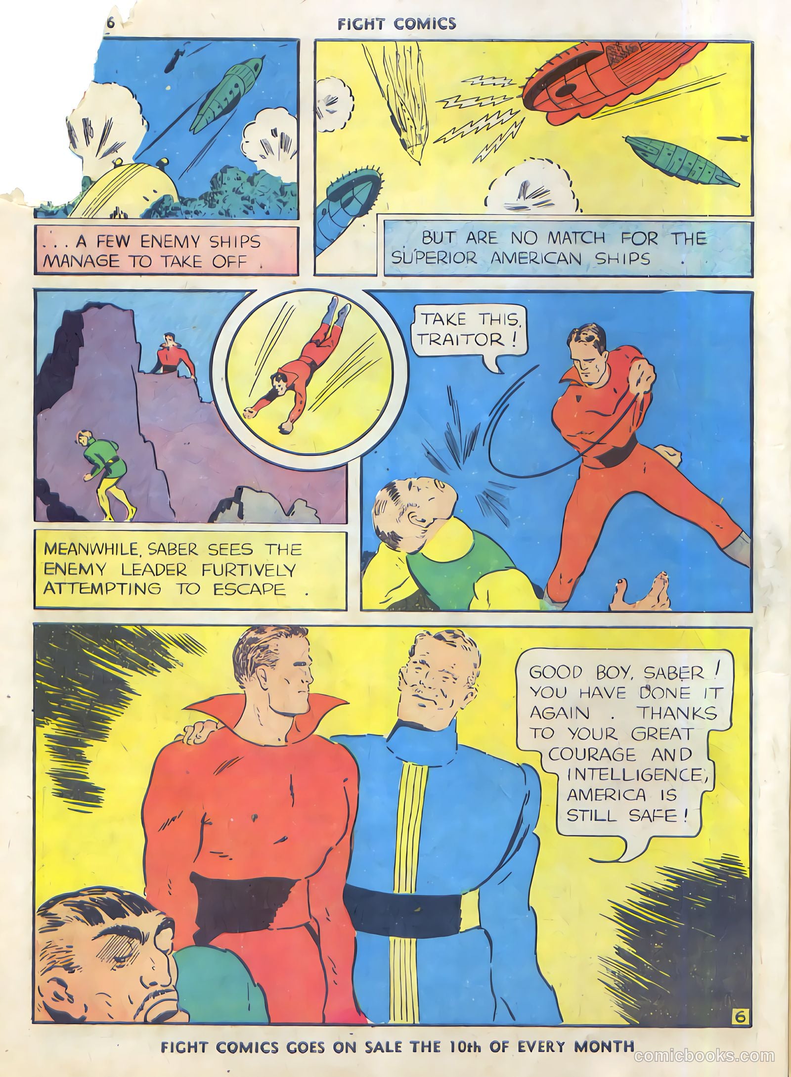 Fight Comics #3 (1940) — page 18 of 68