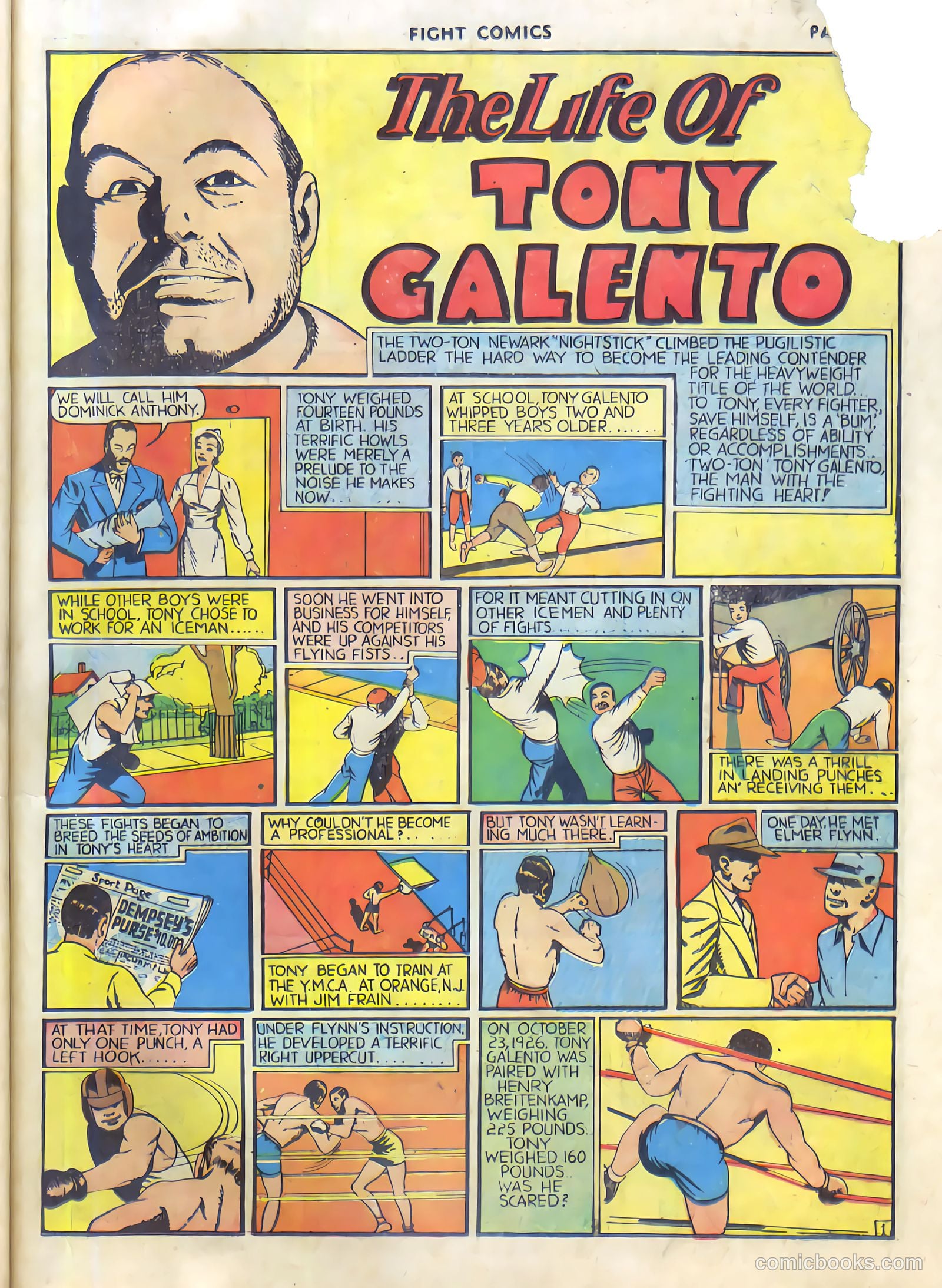 Fight Comics #3 (1940) — page 19 of 68
