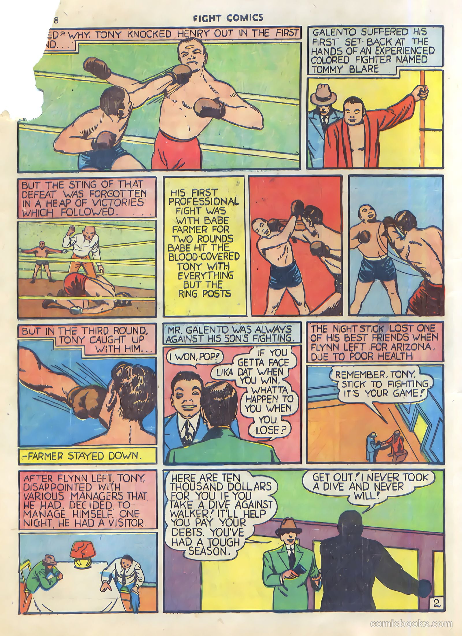 Fight Comics #3 (1940) — page 20 of 68