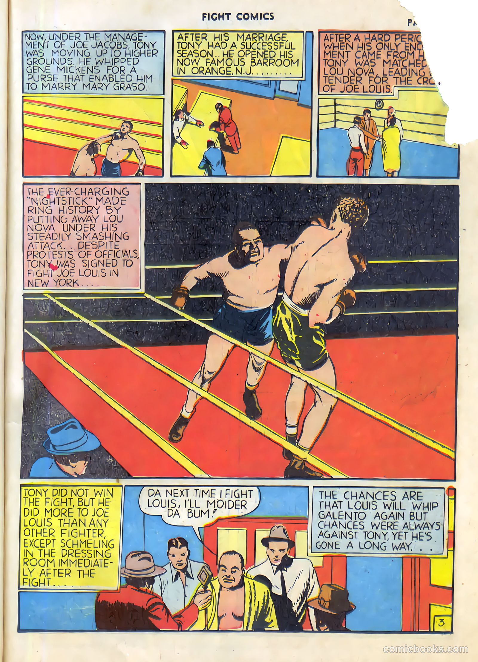 Fight Comics #3 (1940) — page 21 of 68