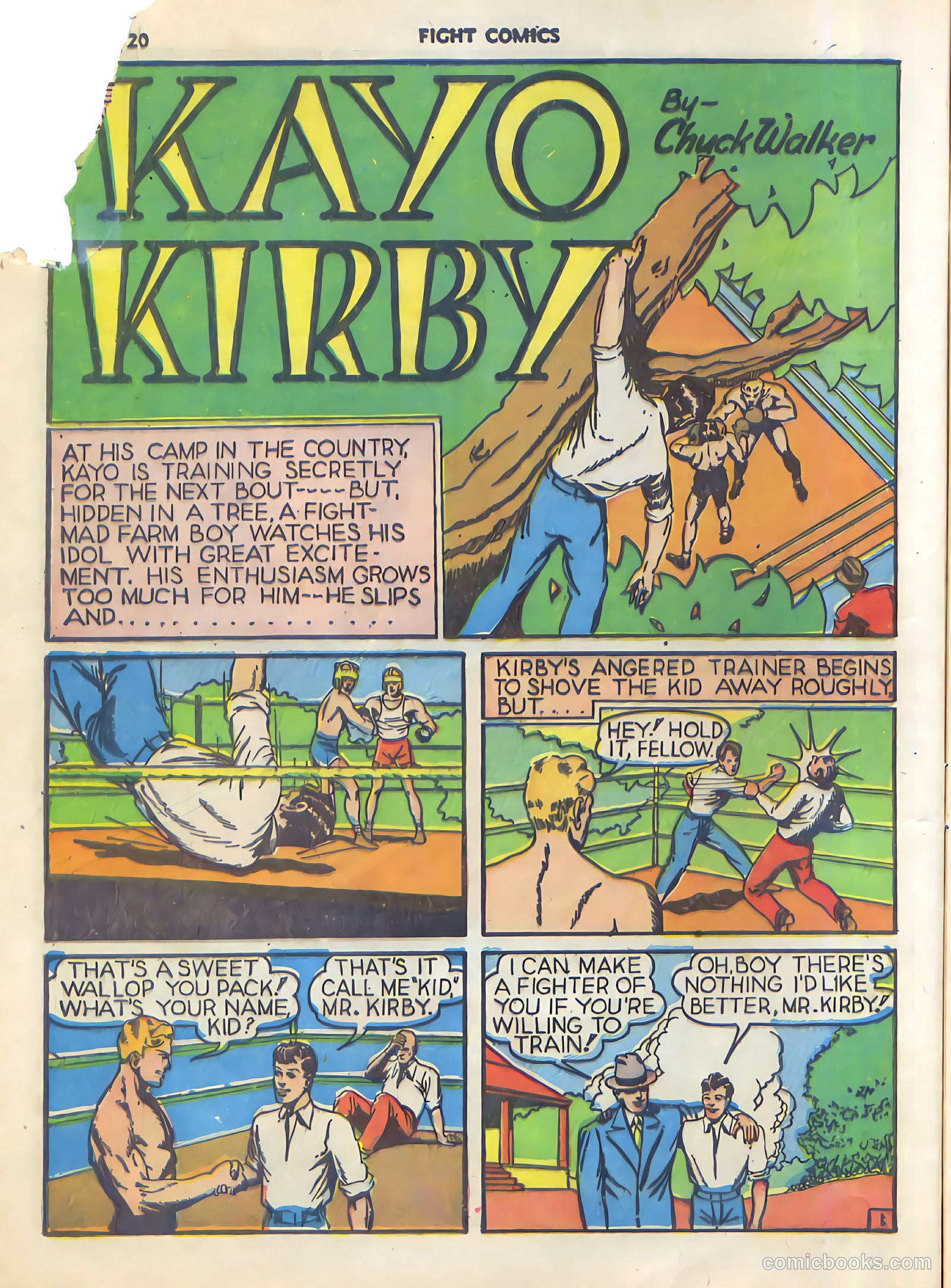 Fight Comics #3 (1940) — page 22 of 68