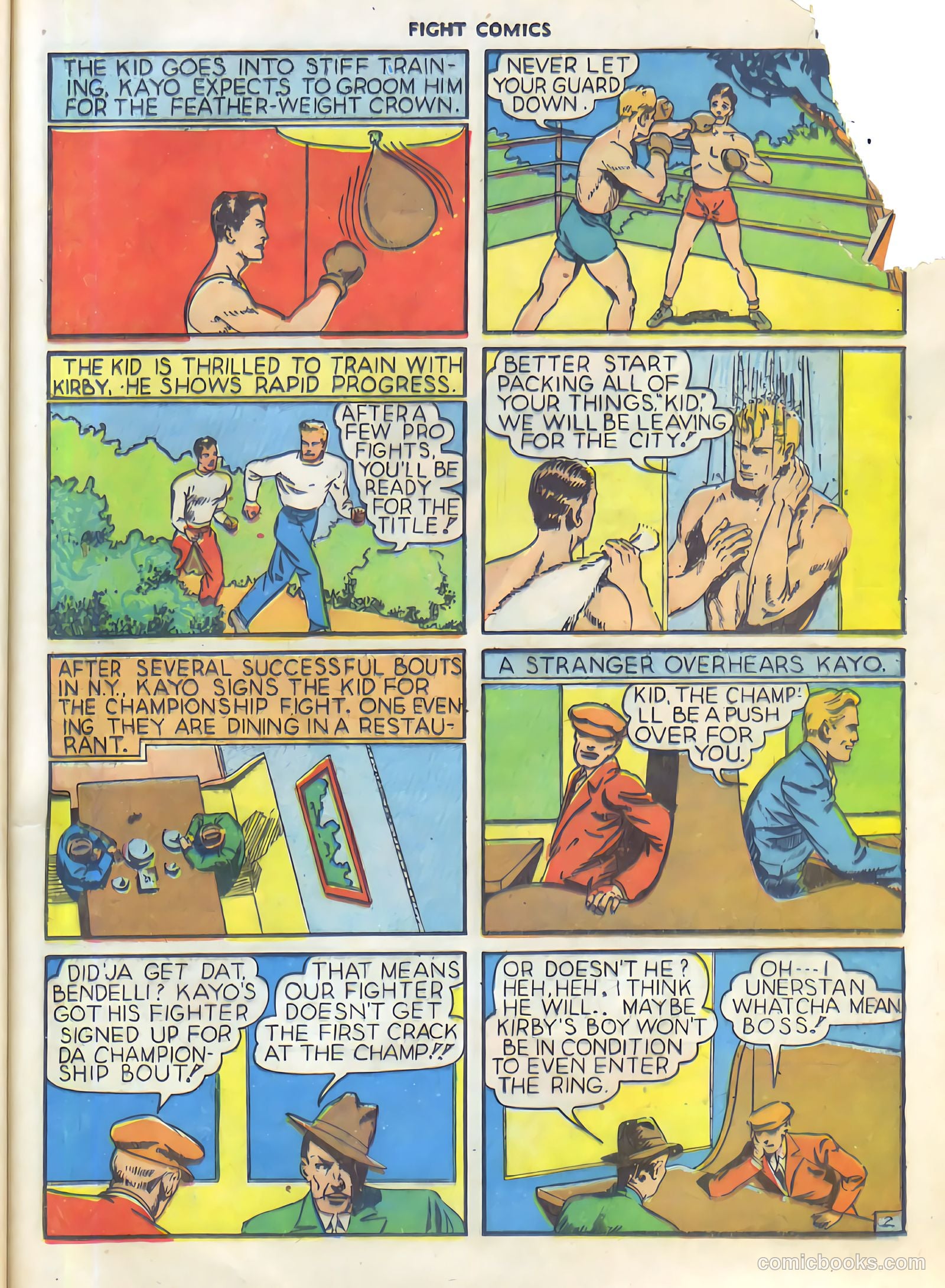 Fight Comics #3 (1940) — page 23 of 68