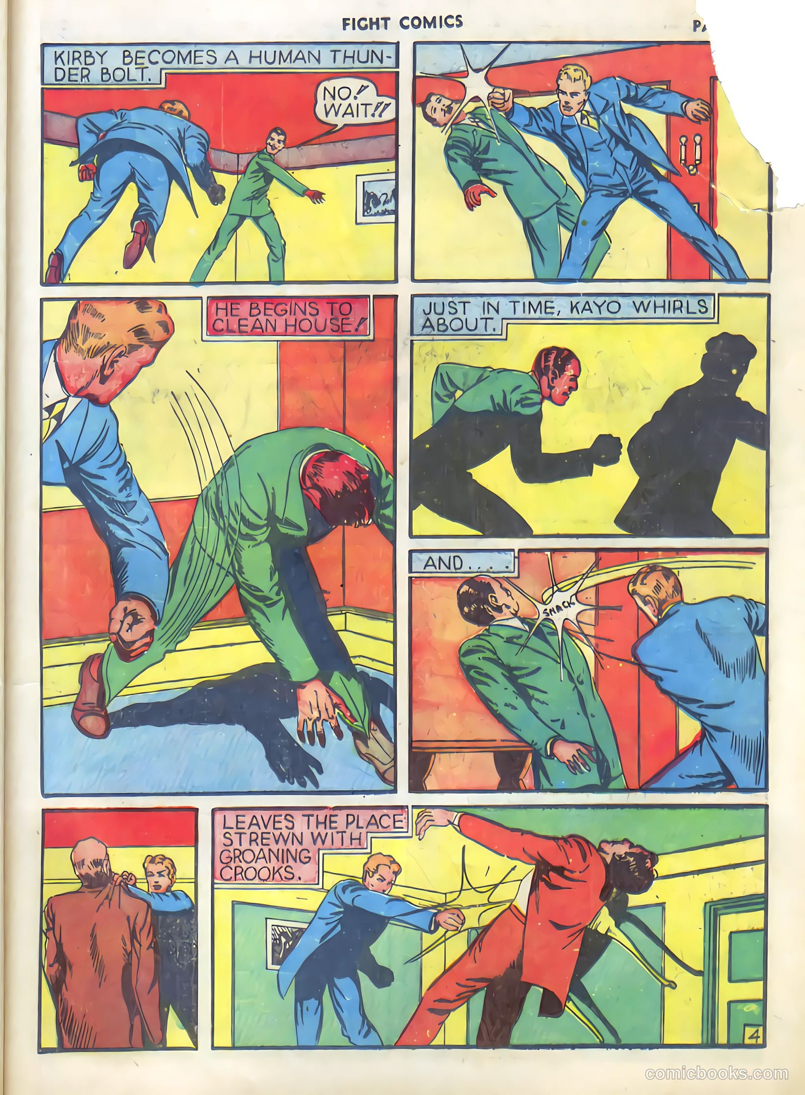 Fight Comics #3 (1940) — page 25 of 68