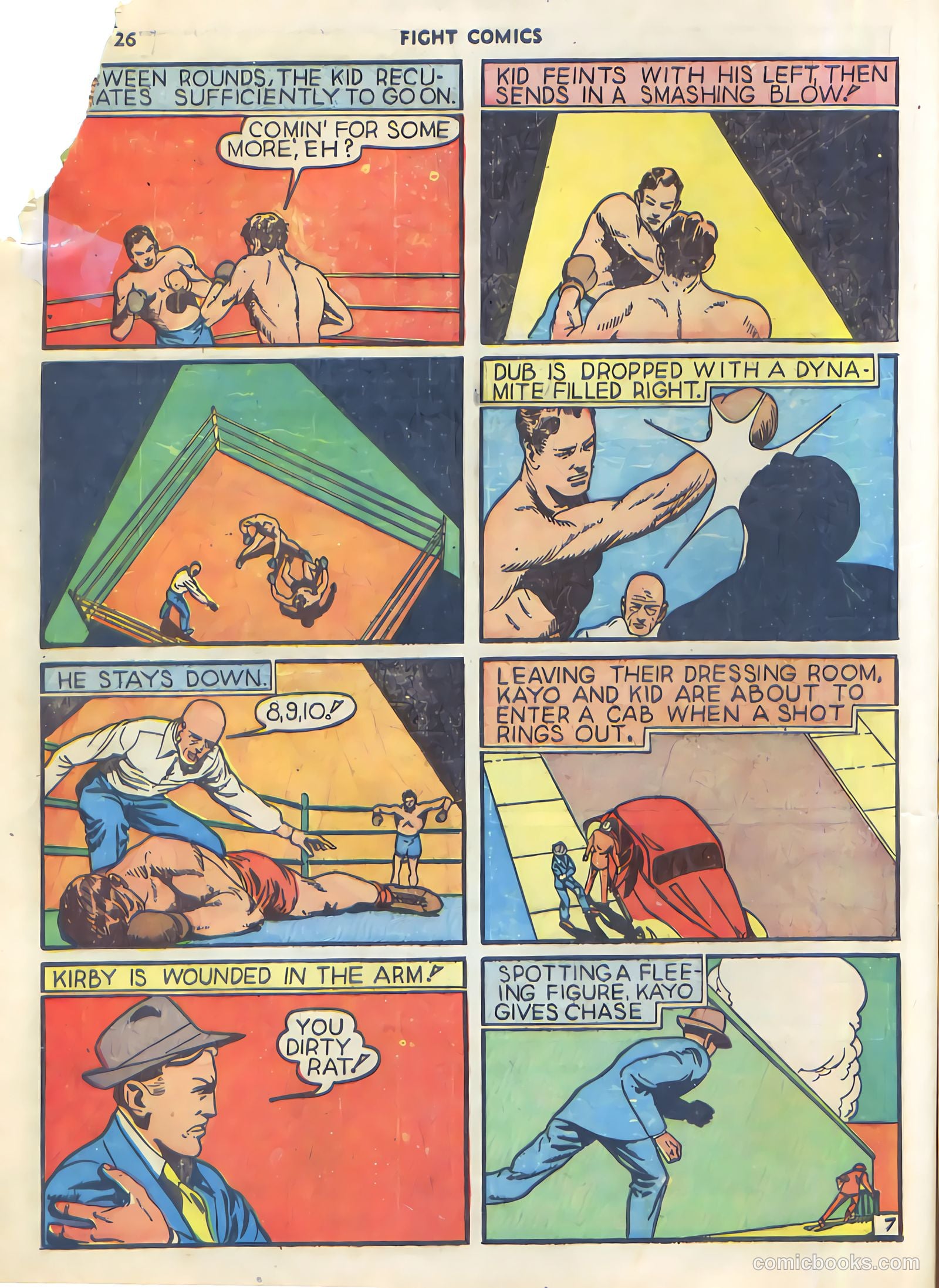Fight Comics #3 (1940) — page 28 of 68
