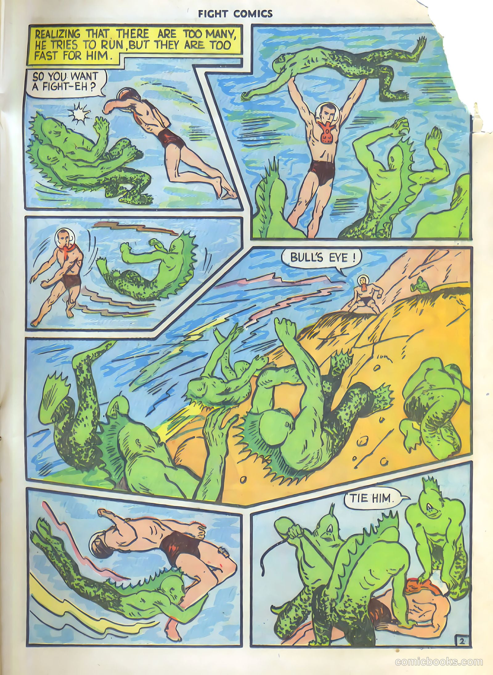 Fight Comics #3 (1940) — page 31 of 68
