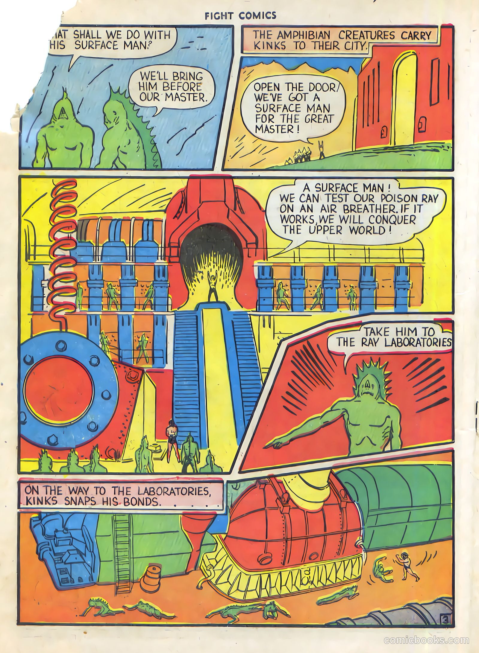 Fight Comics #3 (1940) — page 32 of 68