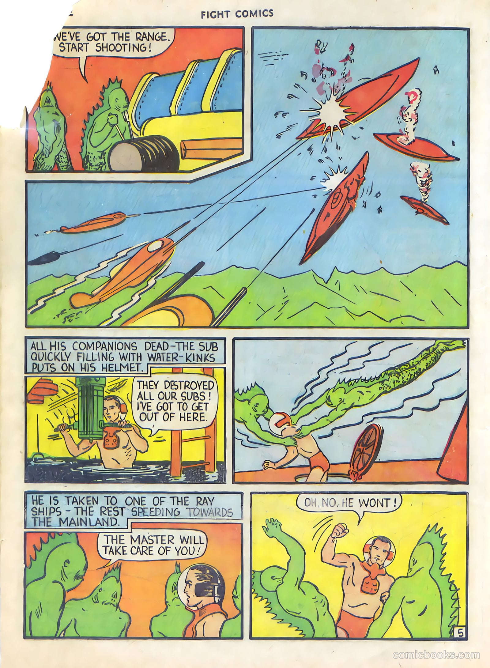 Fight Comics #3 (1940) — page 34 of 68