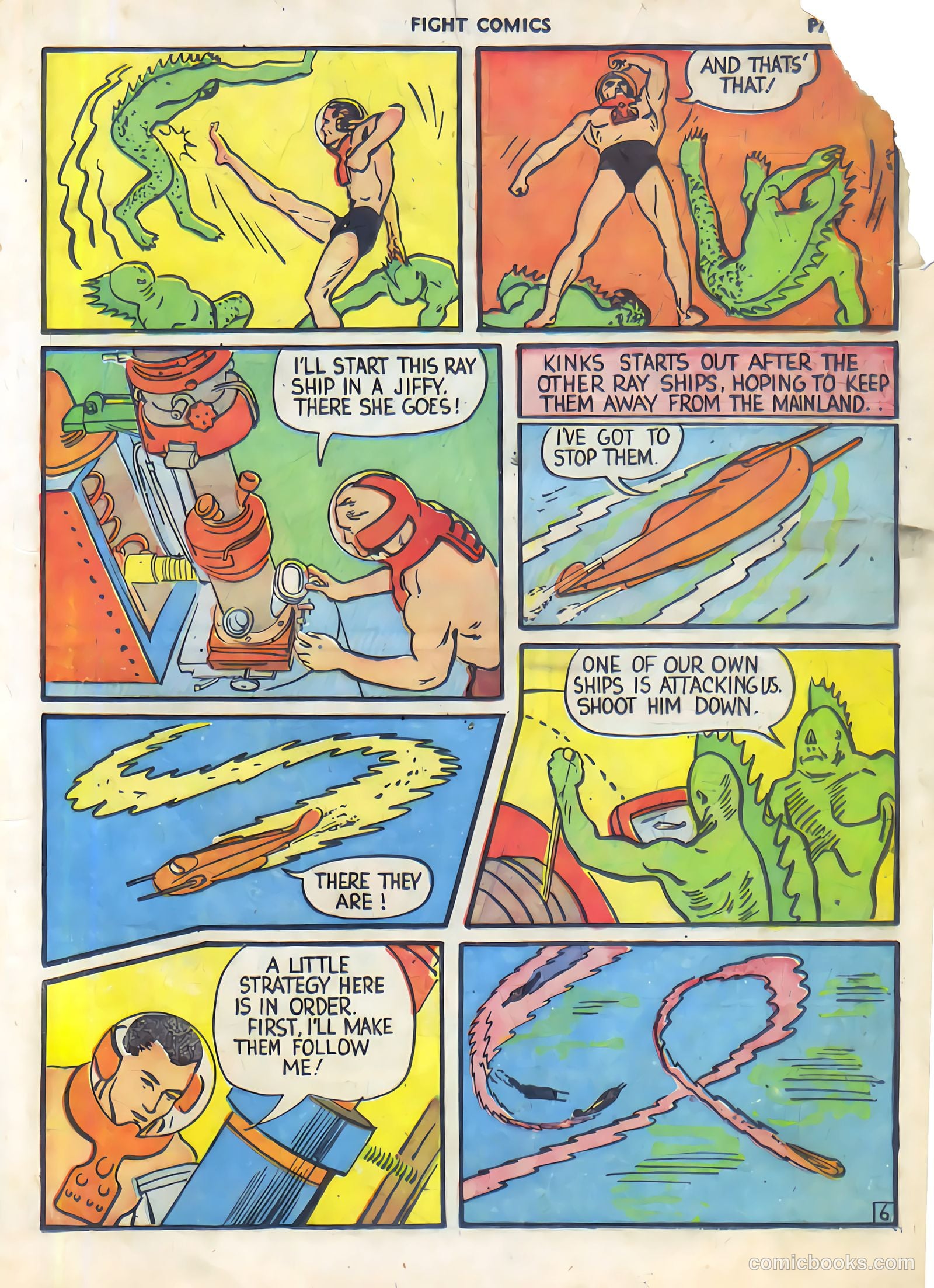 Fight Comics #3 (1940) — page 35 of 68