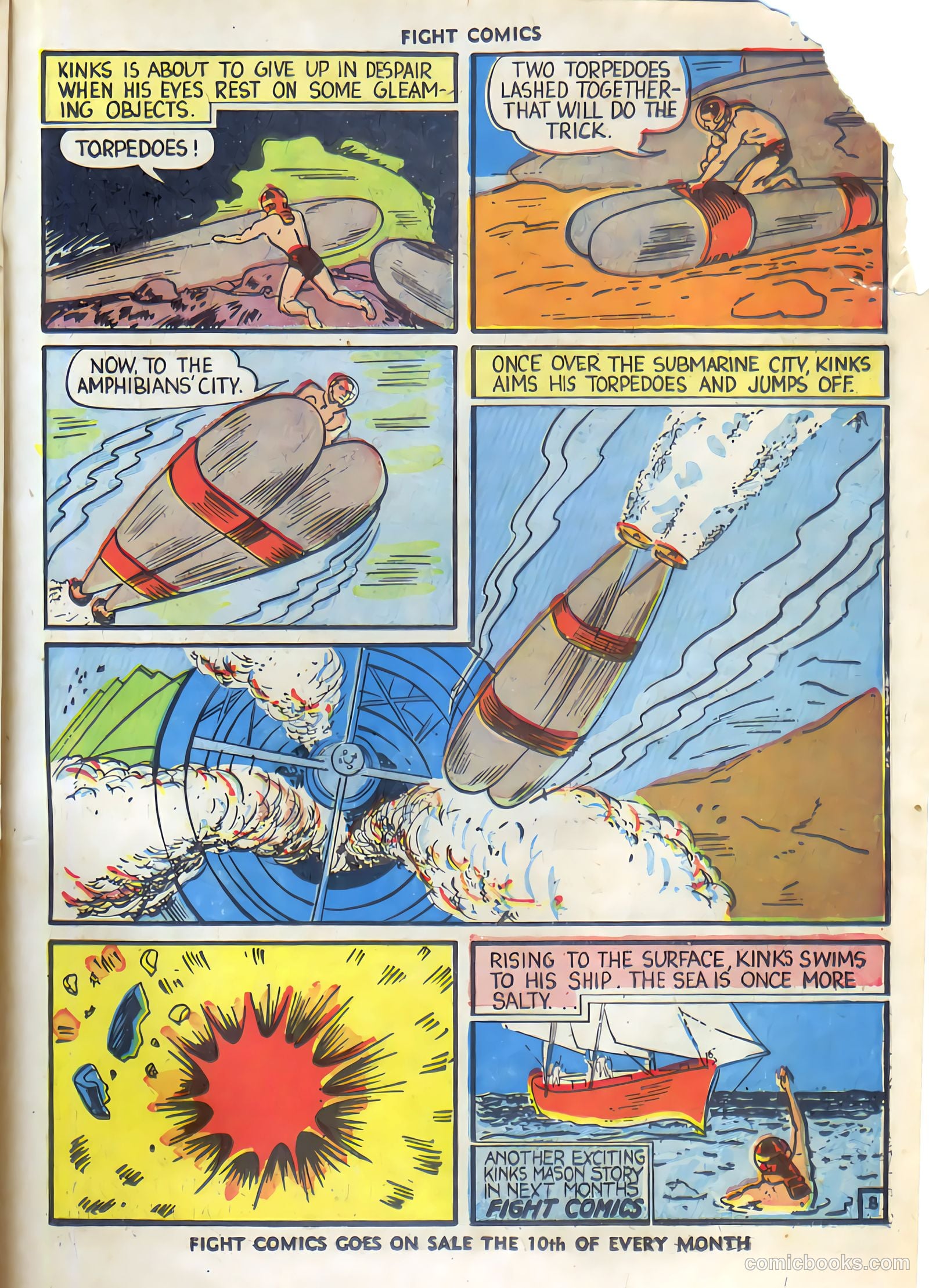 Fight Comics #3 (1940) — page 37 of 68