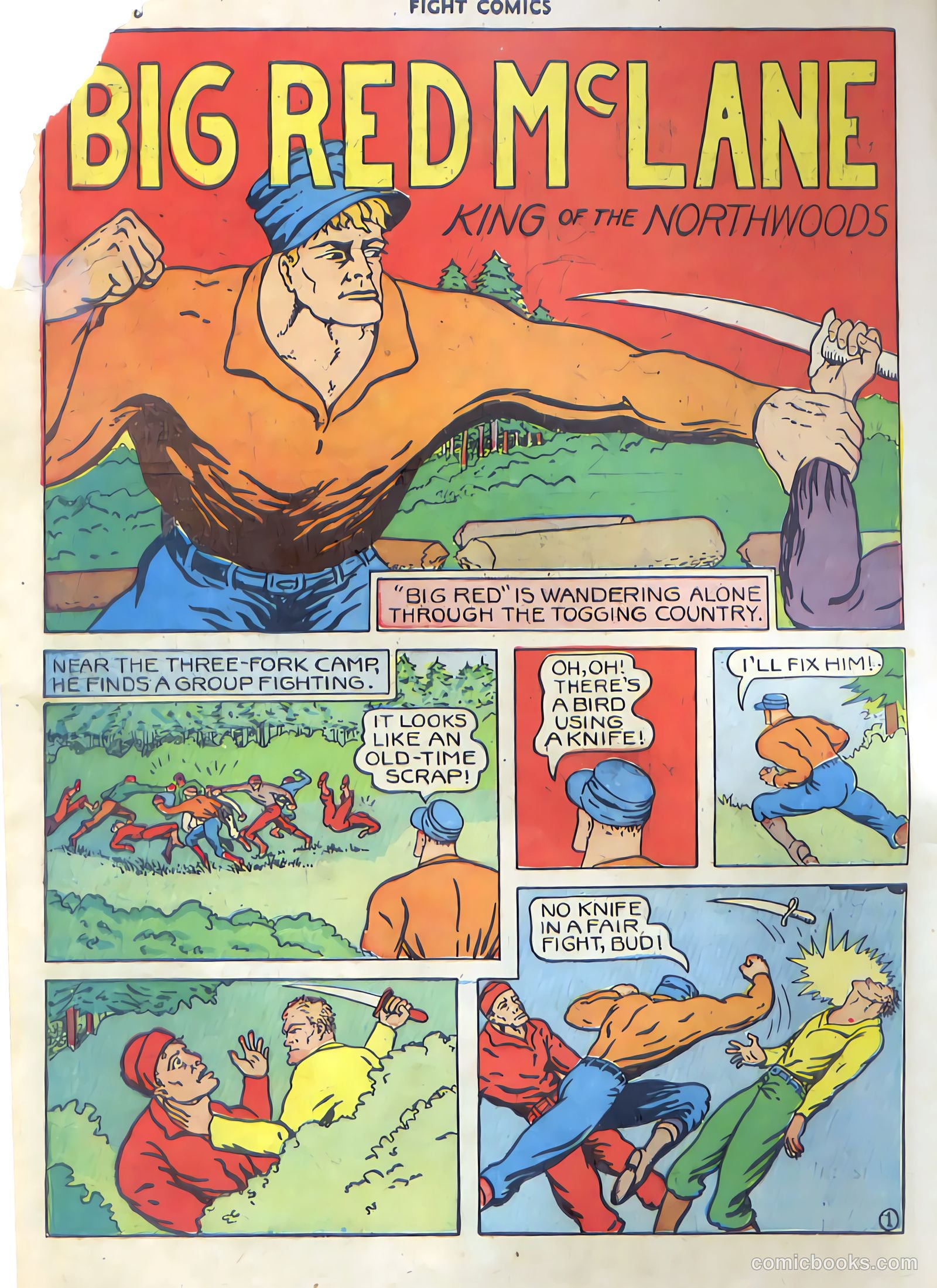 Fight Comics #3 (1940) — page 40 of 68
