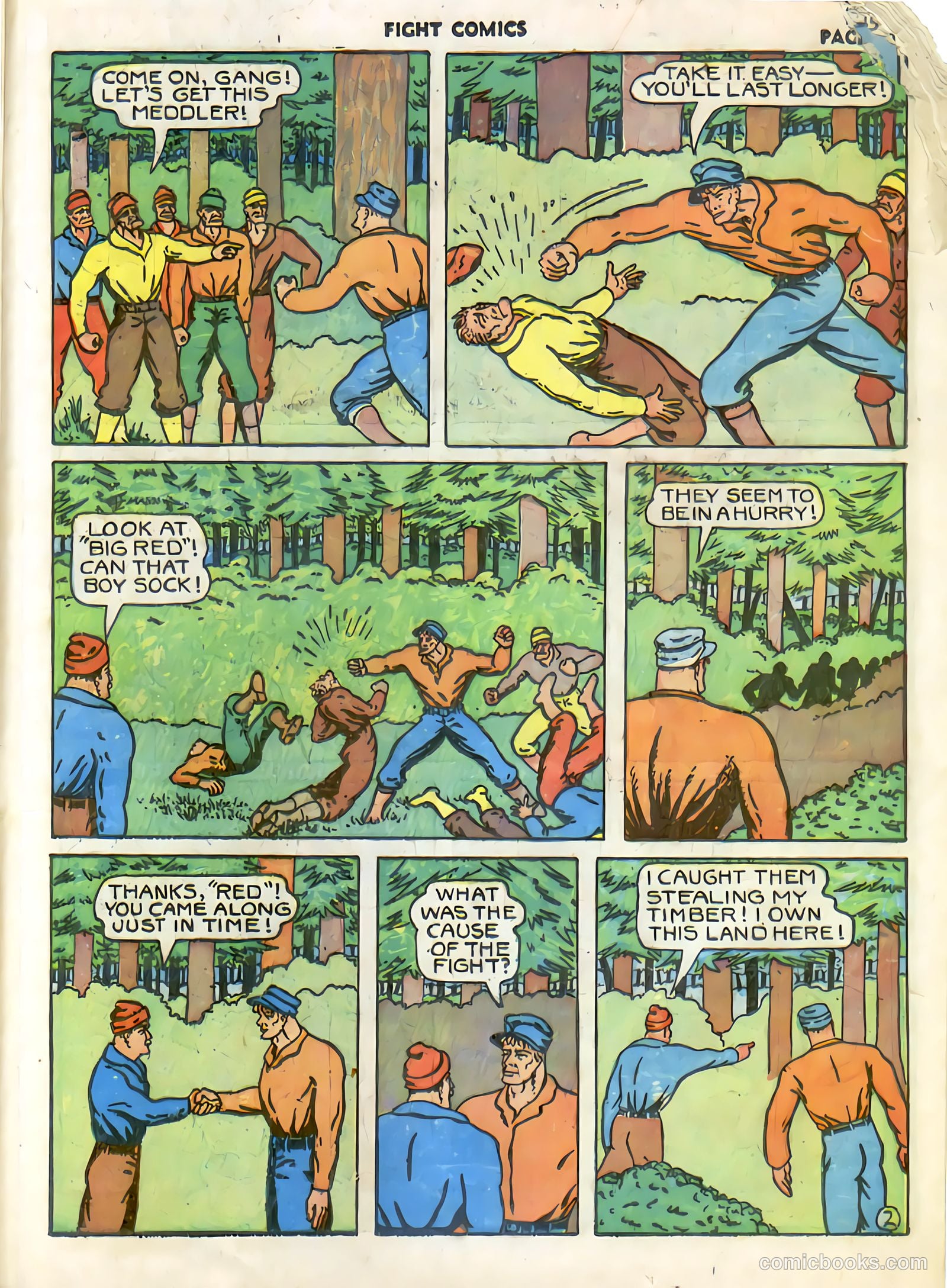 Fight Comics #3 (1940) — page 41 of 68