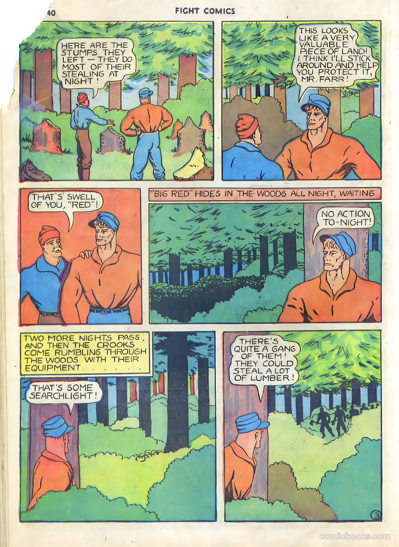 Fight Comics #3 (1940) — page 42 of 68