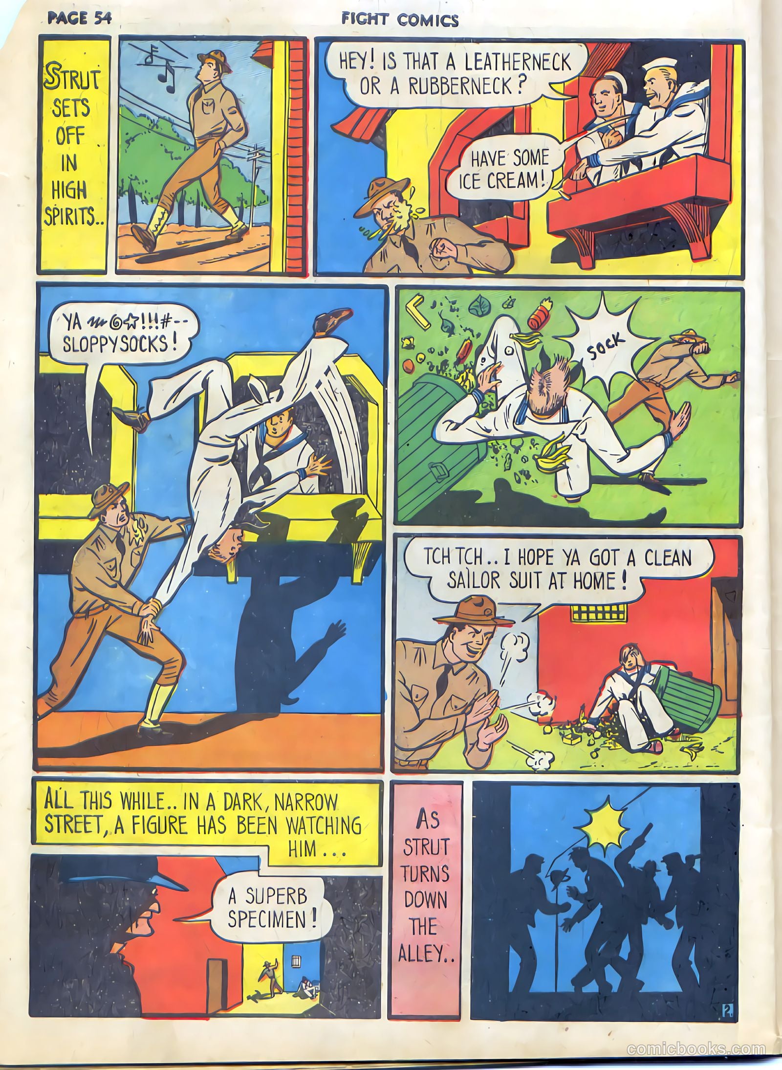 Fight Comics #3 (1940) — page 56 of 68