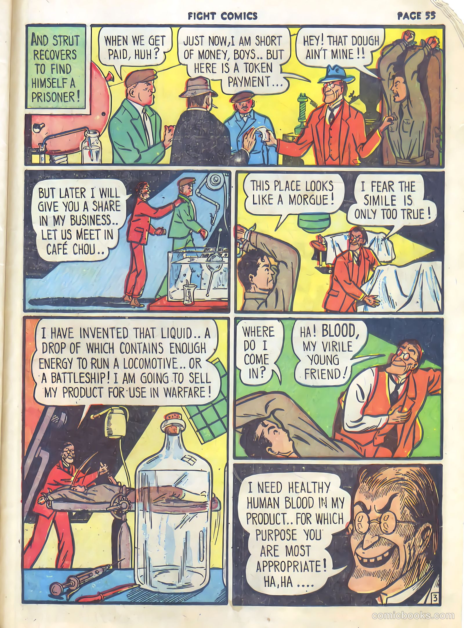 Fight Comics #3 (1940) — page 57 of 68
