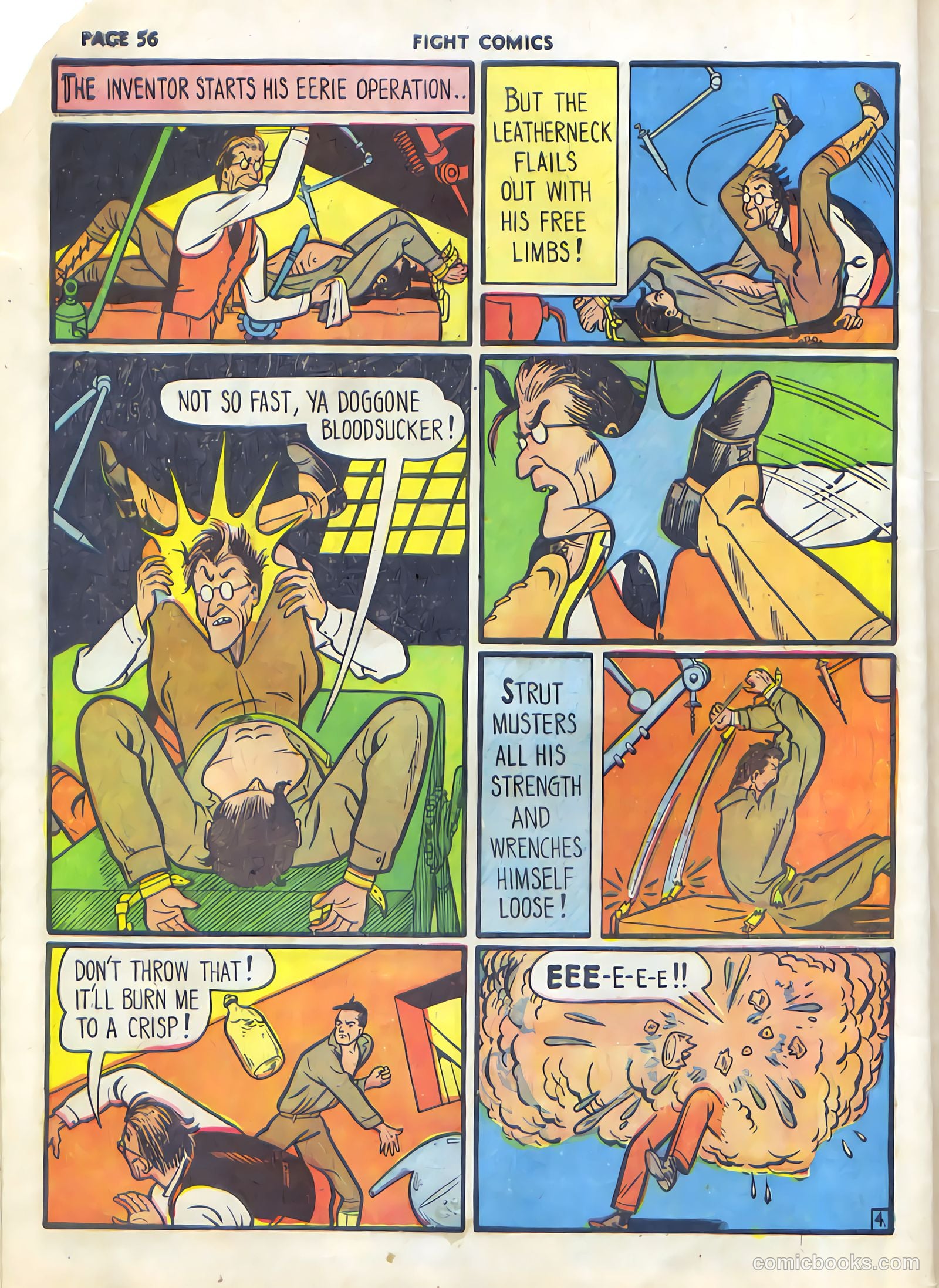 Fight Comics #3 (1940) — page 58 of 68