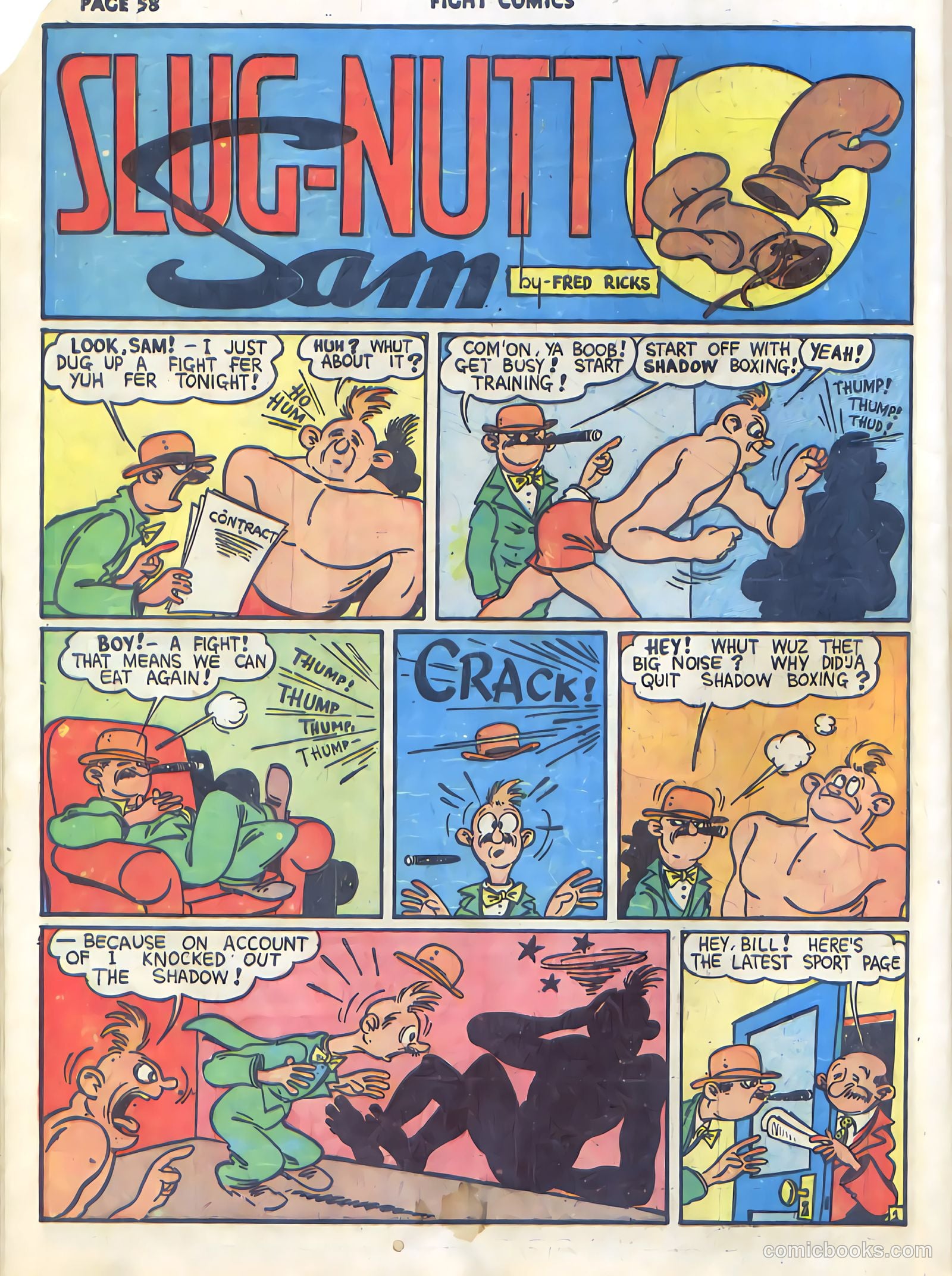 Fight Comics #3 (1940) — page 60 of 68