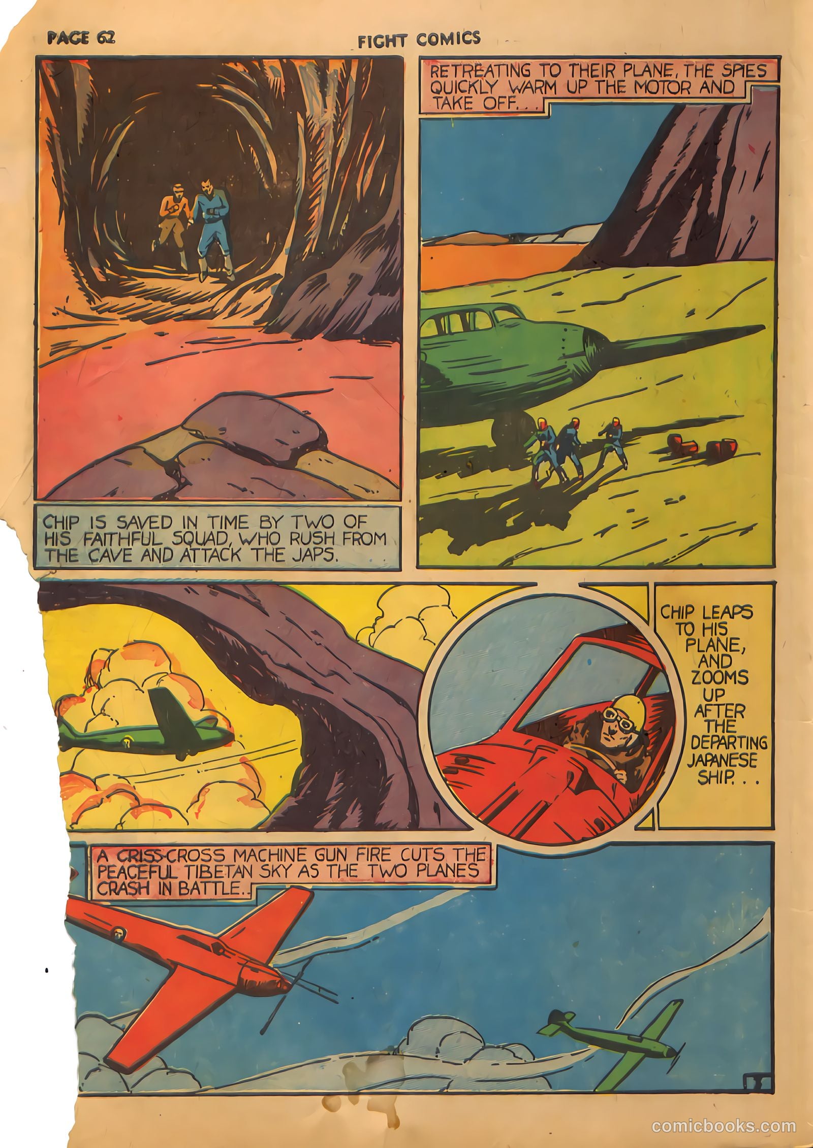 Fight Comics #3 (1940) — page 64 of 68