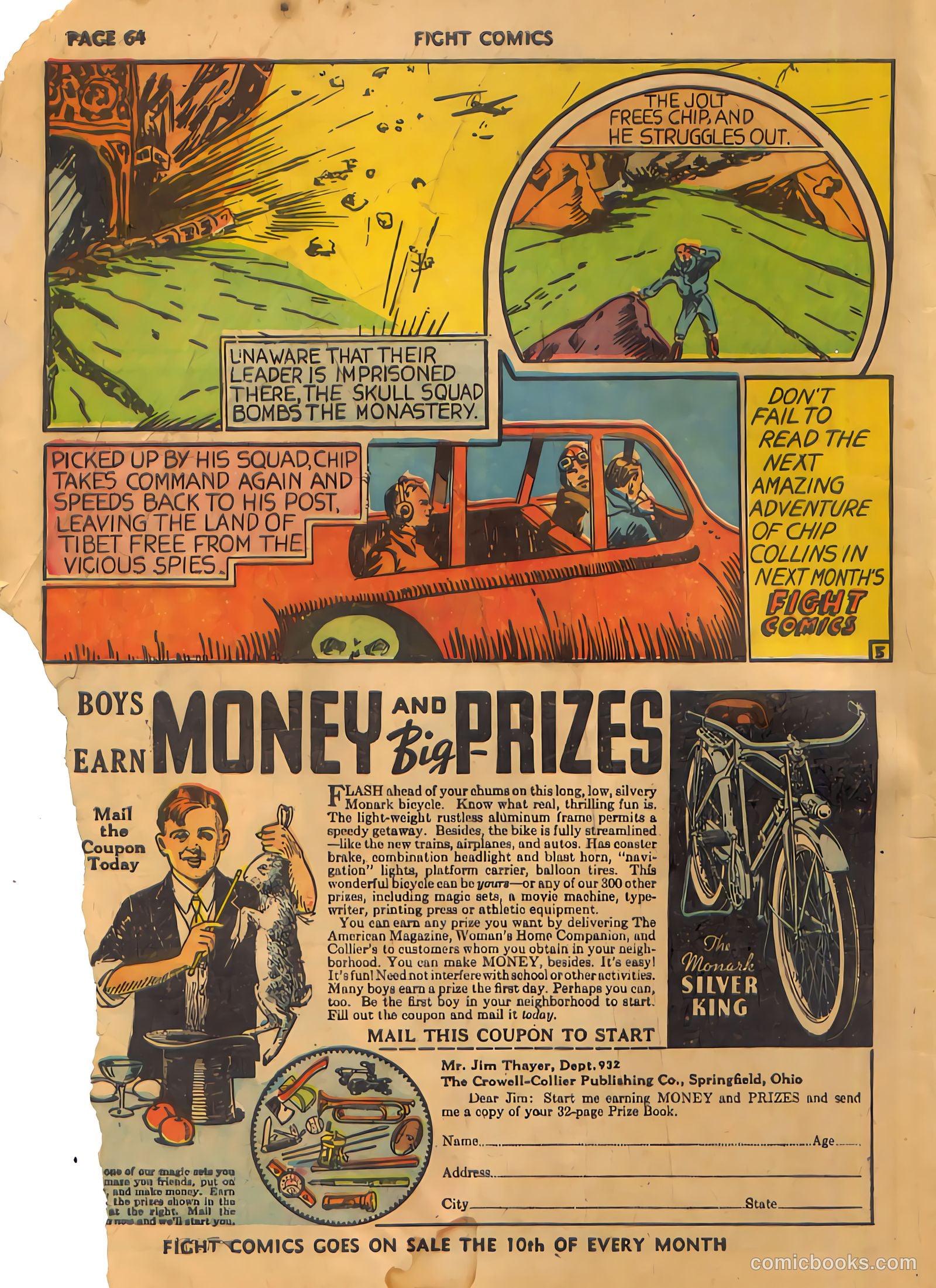 Fight Comics #3 (1940) — page 66 of 68