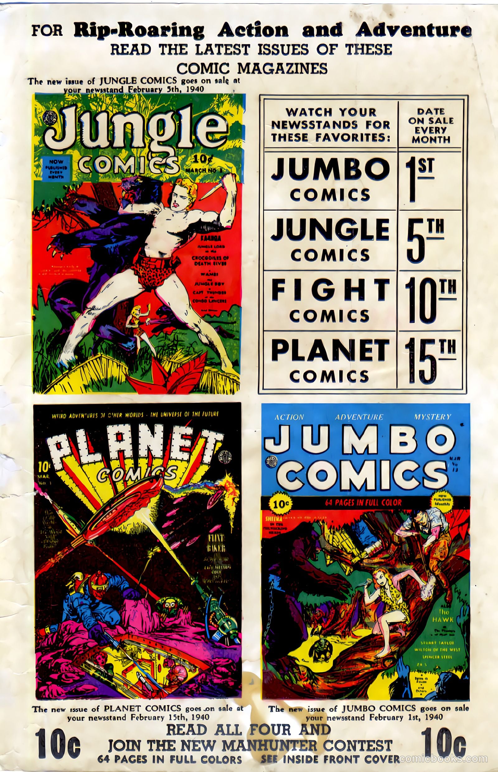 Fight Comics #3 (1940) — page 67 of 68
