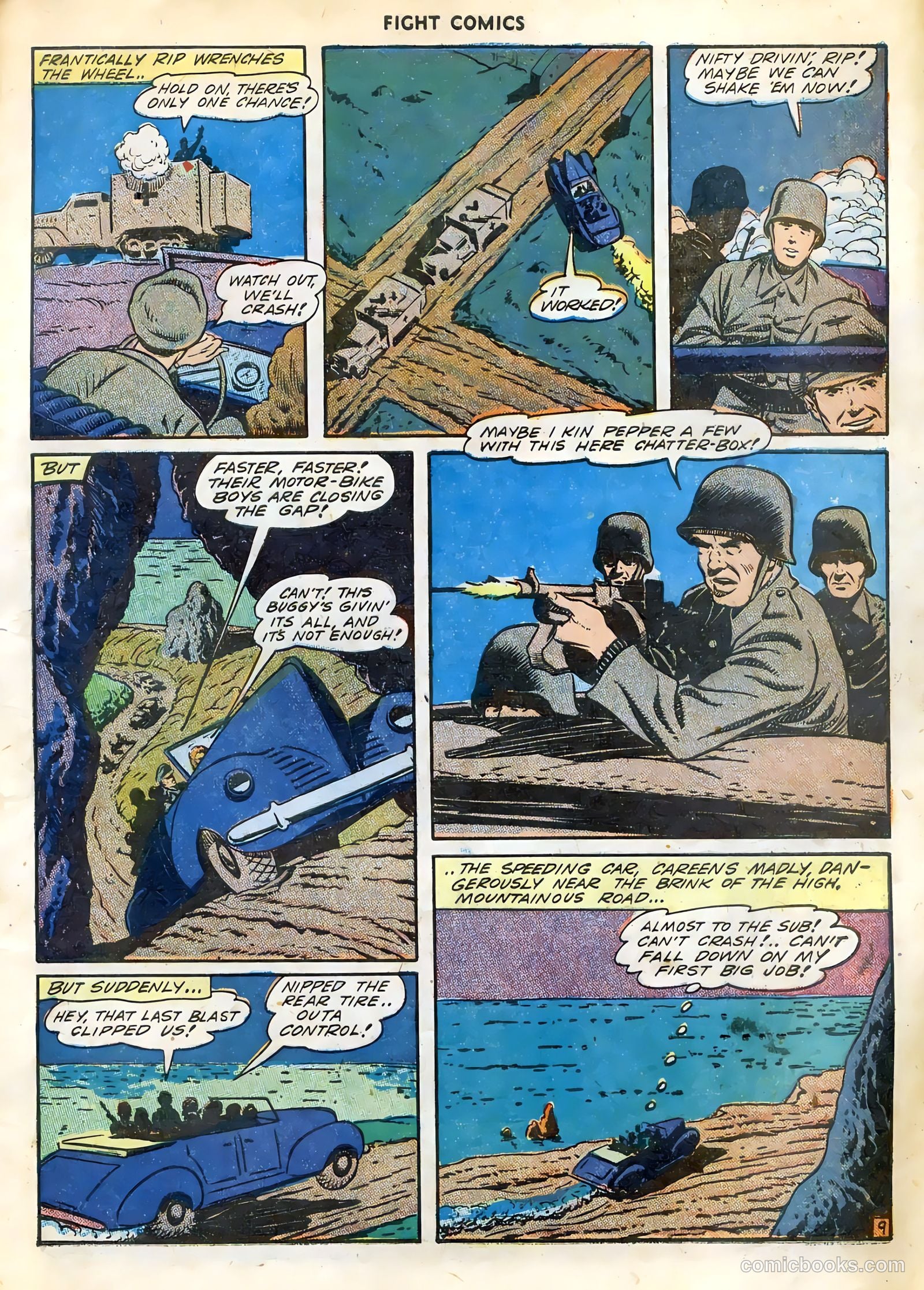 Fight Comics #30 (1944) — page 11 of 60