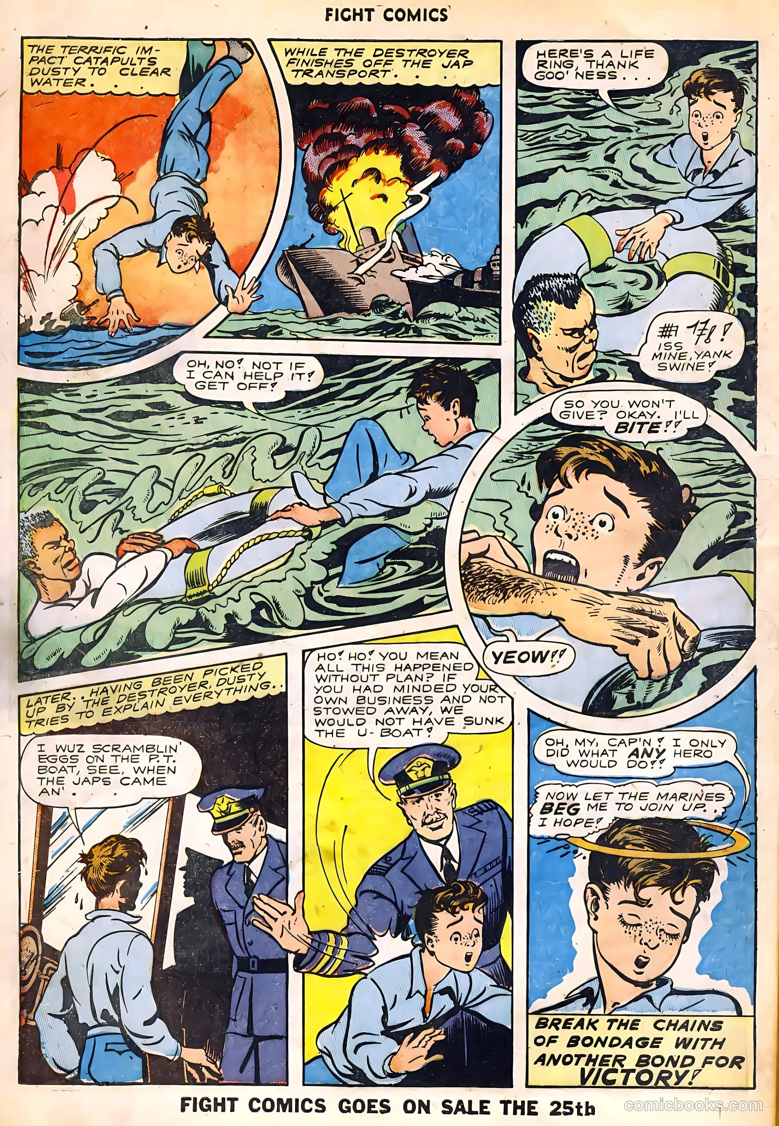 Fight Comics #30 (1944) — page 50 of 60