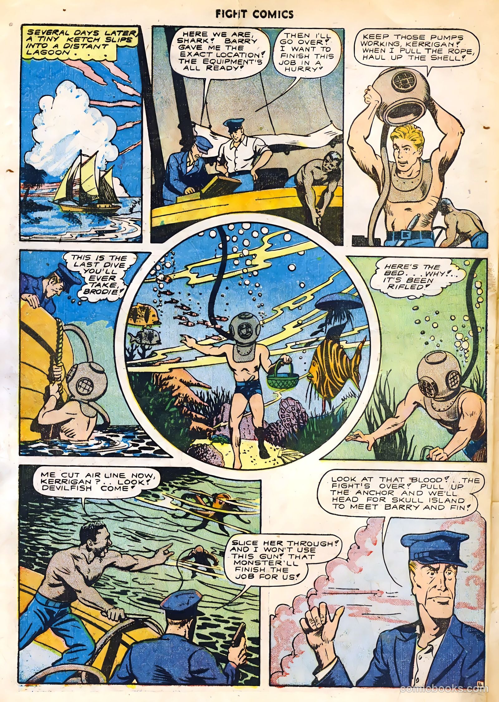 Fight Comics #30 (1944) — page 54 of 60
