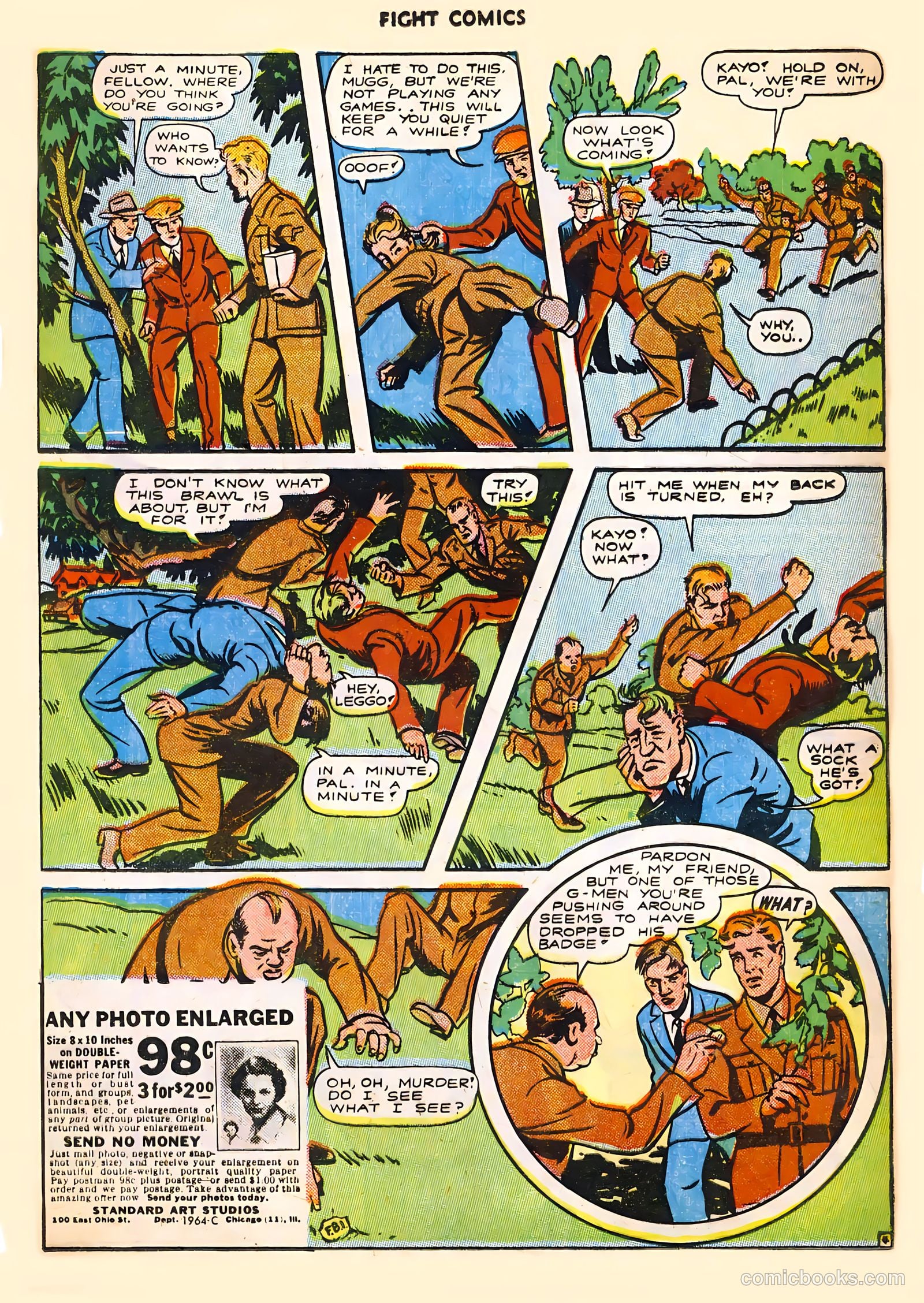 Fight Comics #31 (1944) — page 33 of 52