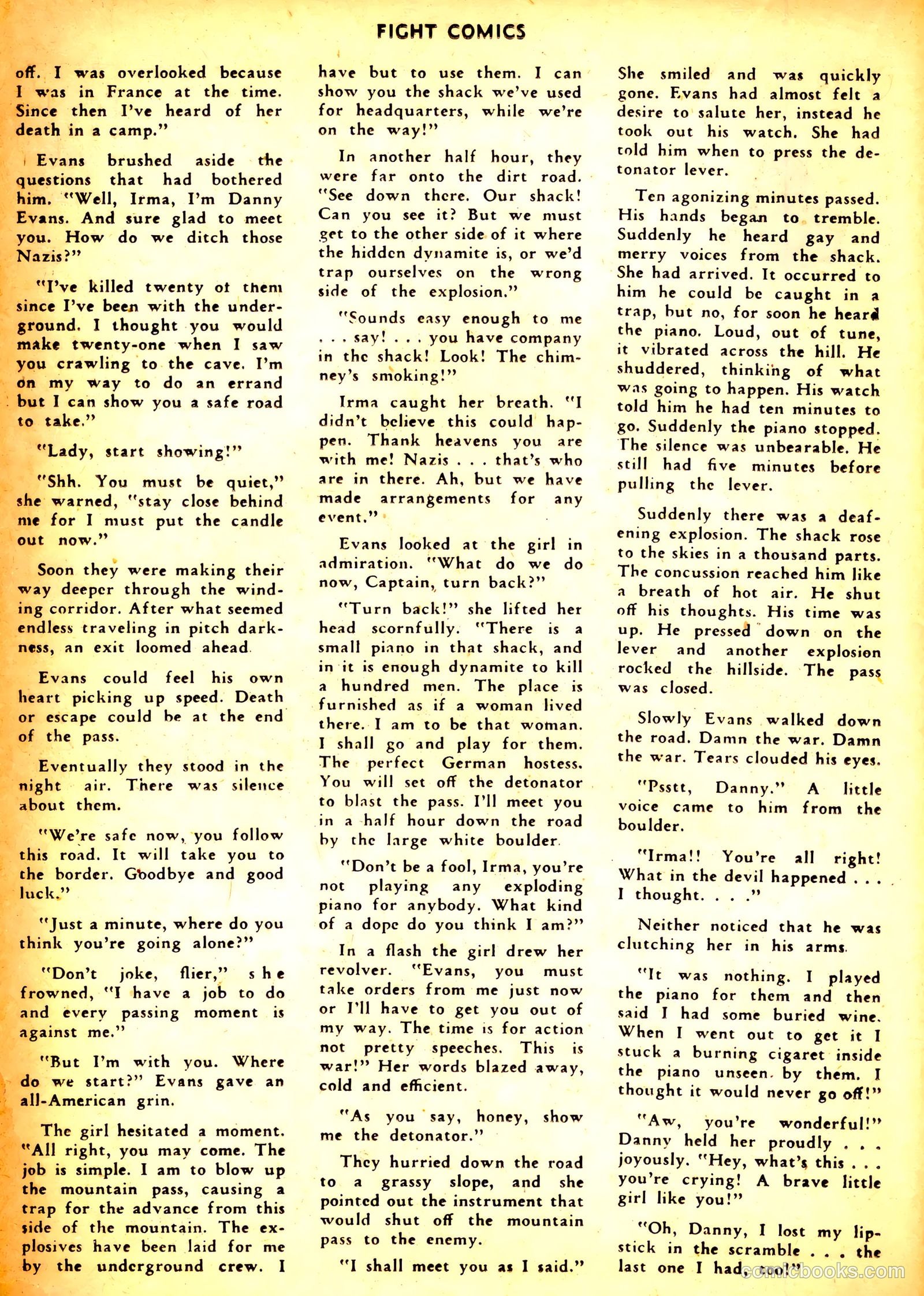 Fight Comics #31 (1944) — page 36 of 52
