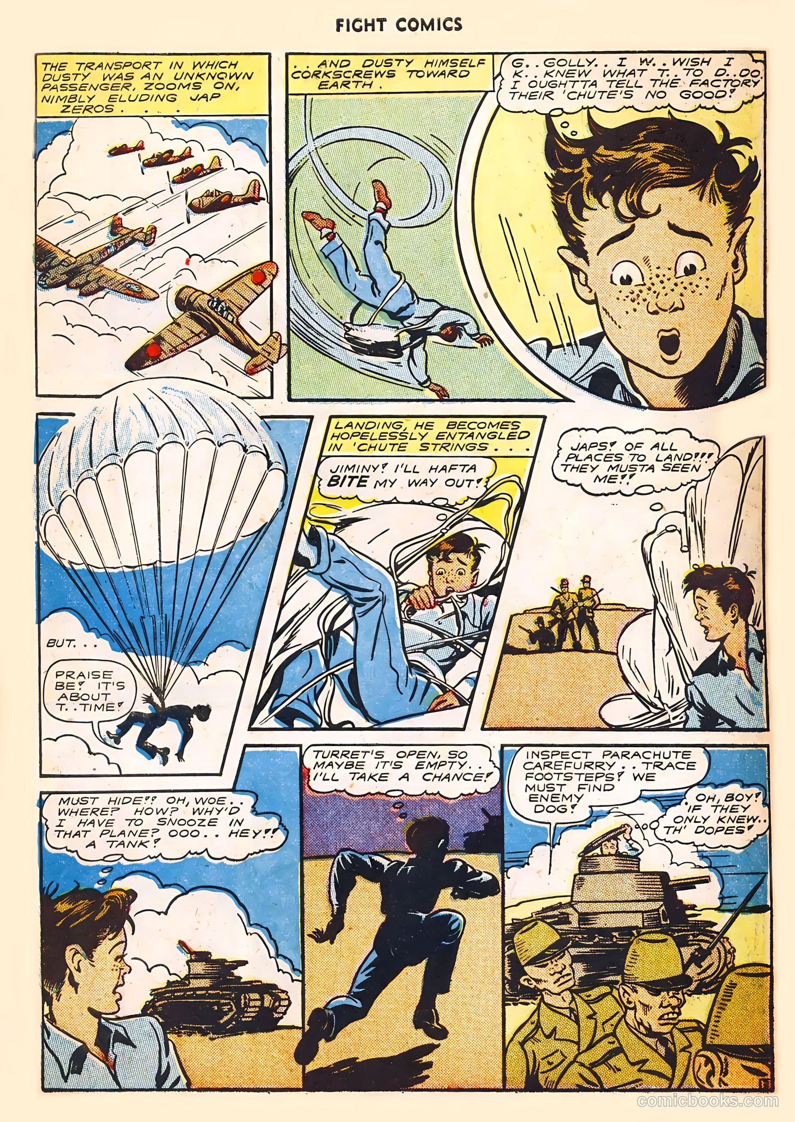 Fight Comics #31 (1944) — page 39 of 52