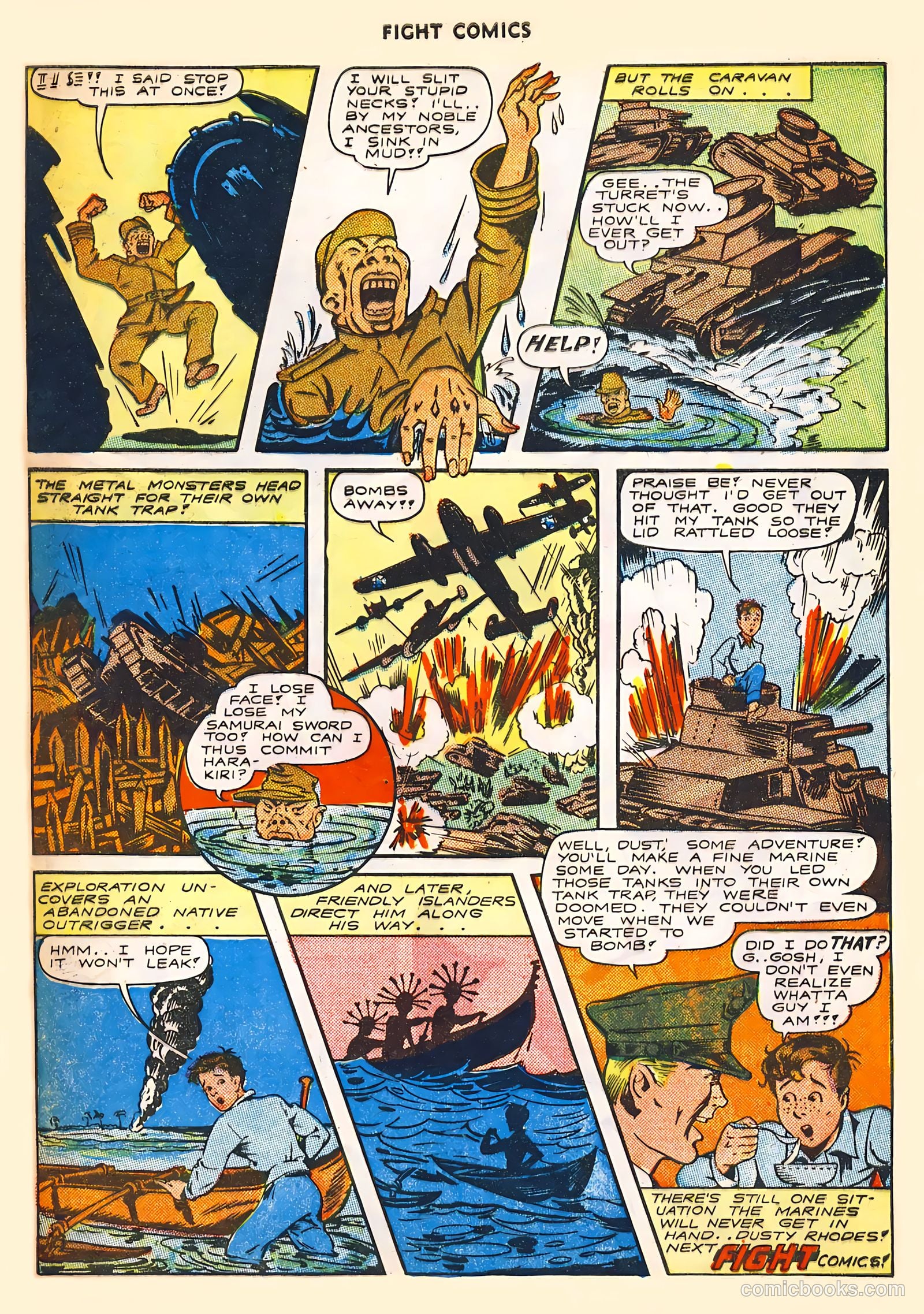 Fight Comics #31 (1944) — page 42 of 52