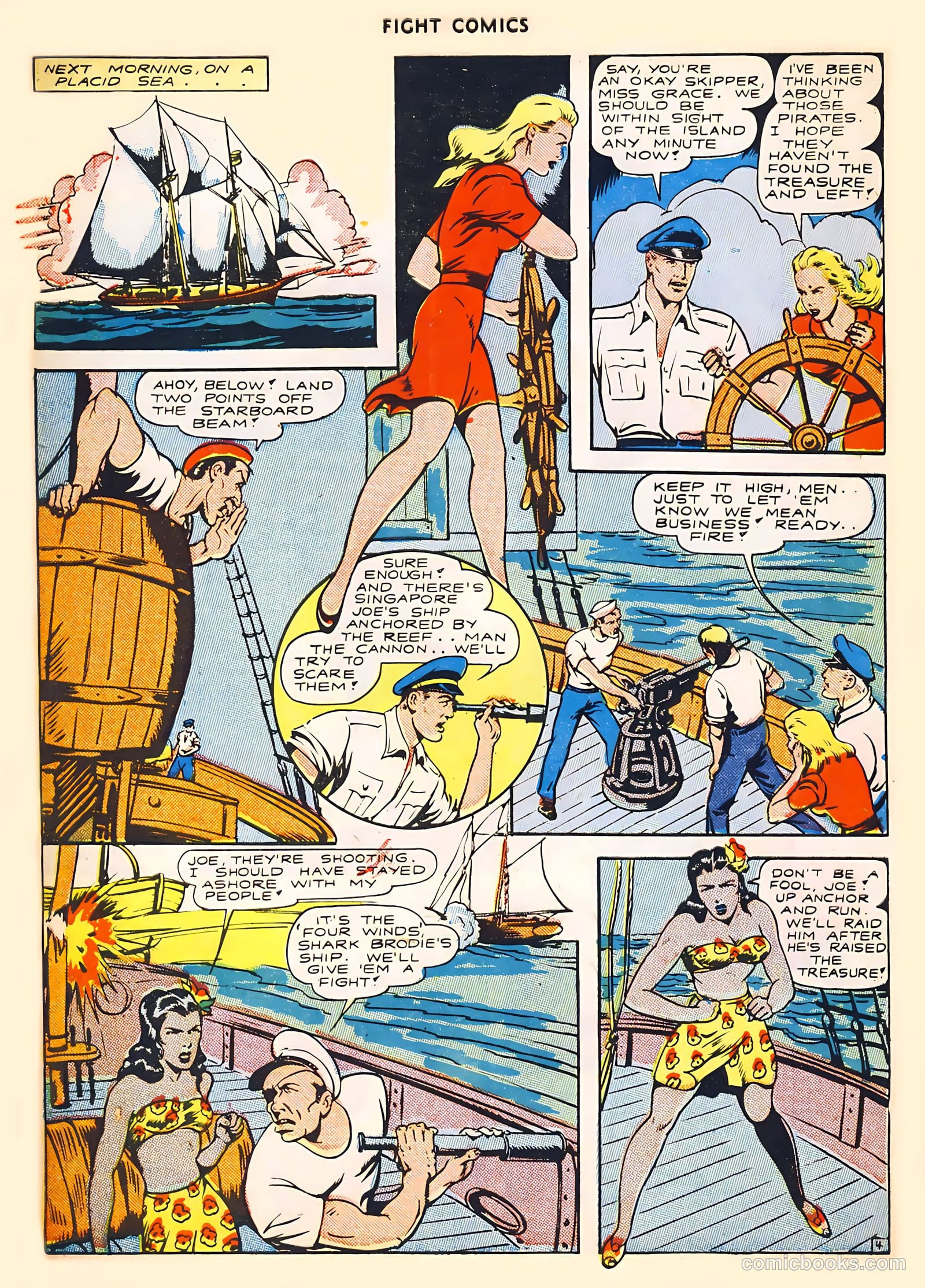 Fight Comics #31 (1944) — page 46 of 52