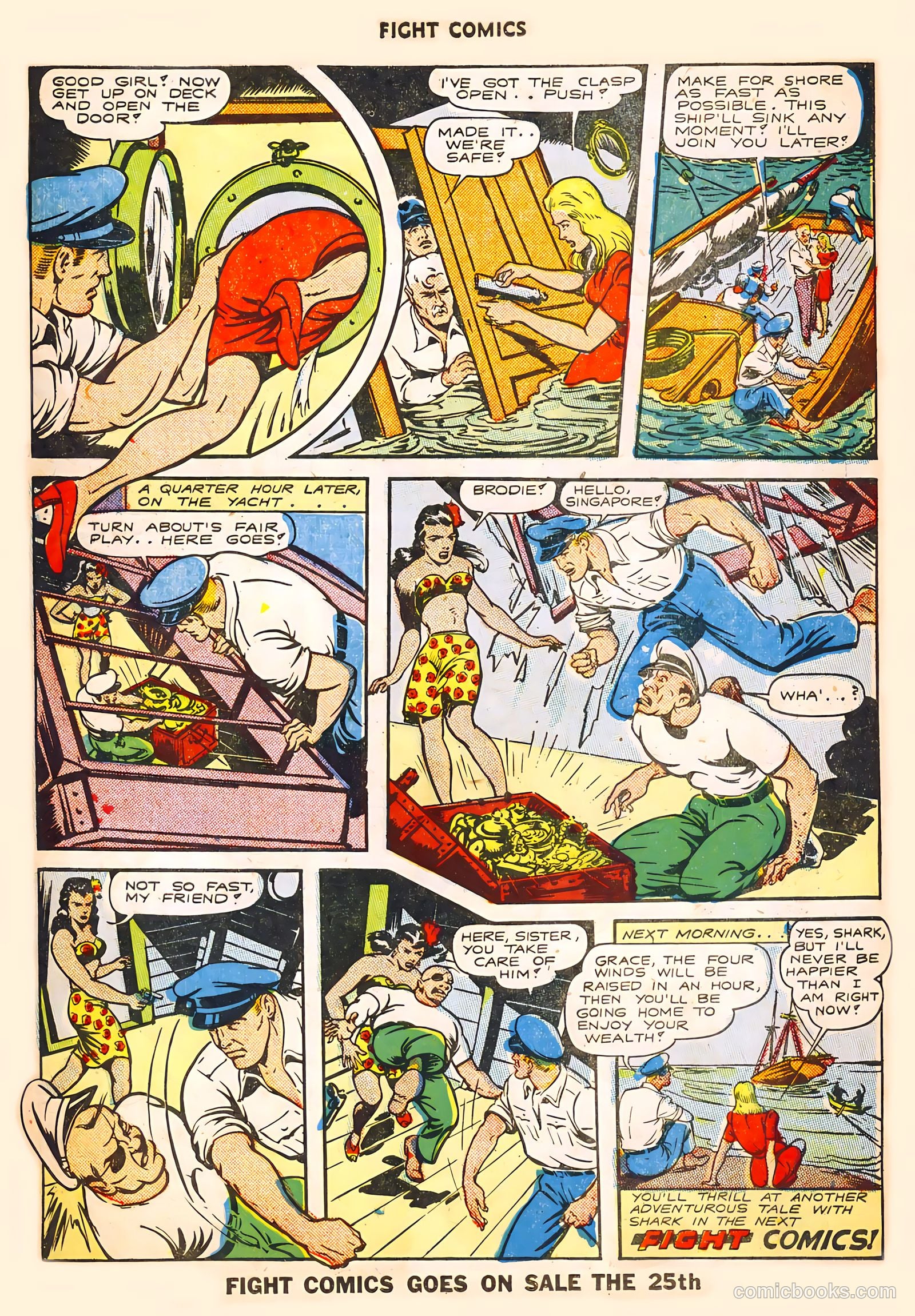 Fight Comics #31 (1944) — page 50 of 52
