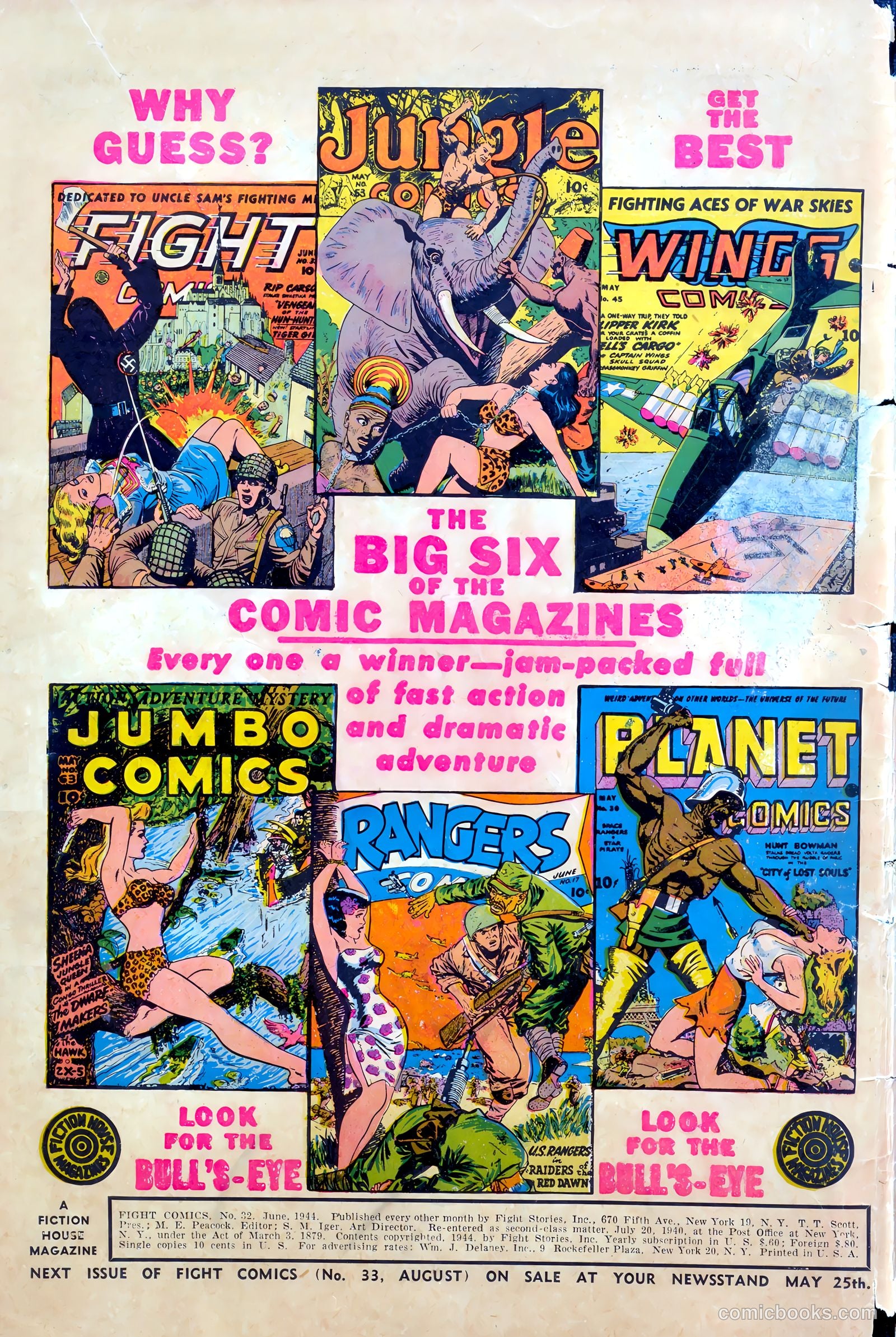 Fight Comics #32 (1944) — page 2 of 52