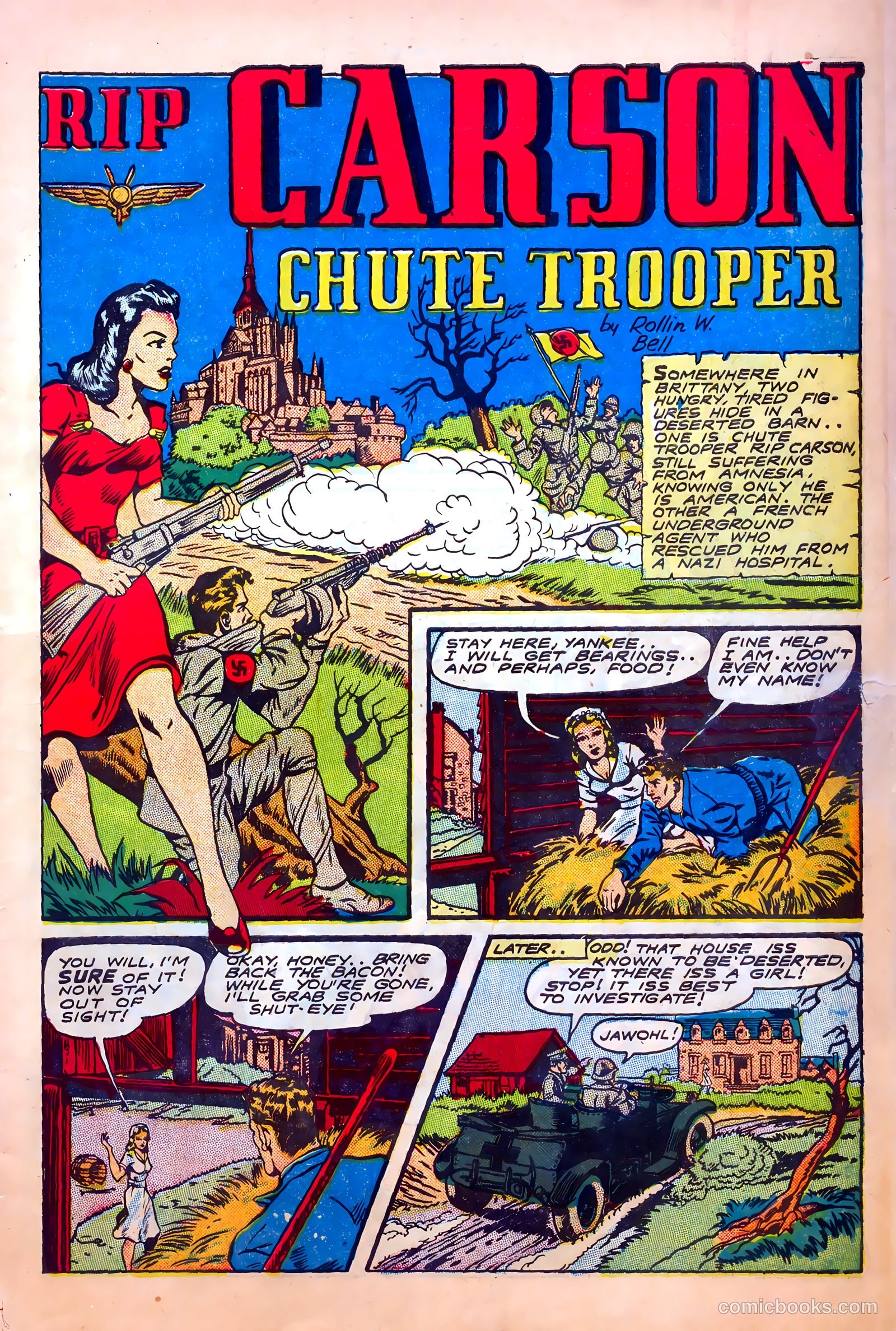 Fight Comics #32 (1944) — page 3 of 52
