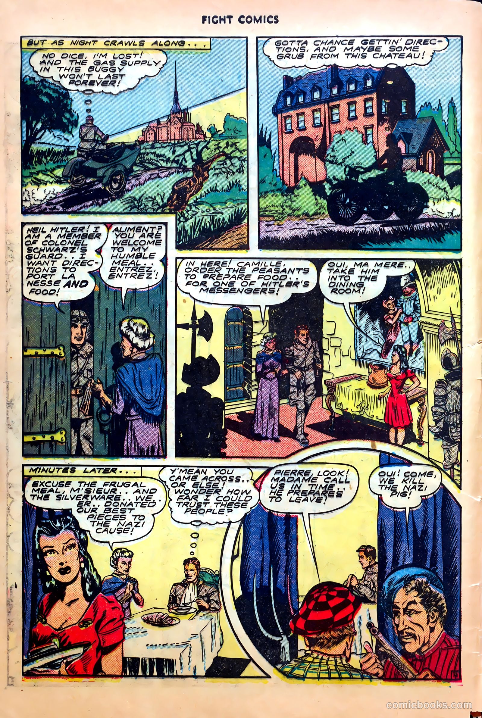Fight Comics #32 (1944) — page 6 of 52