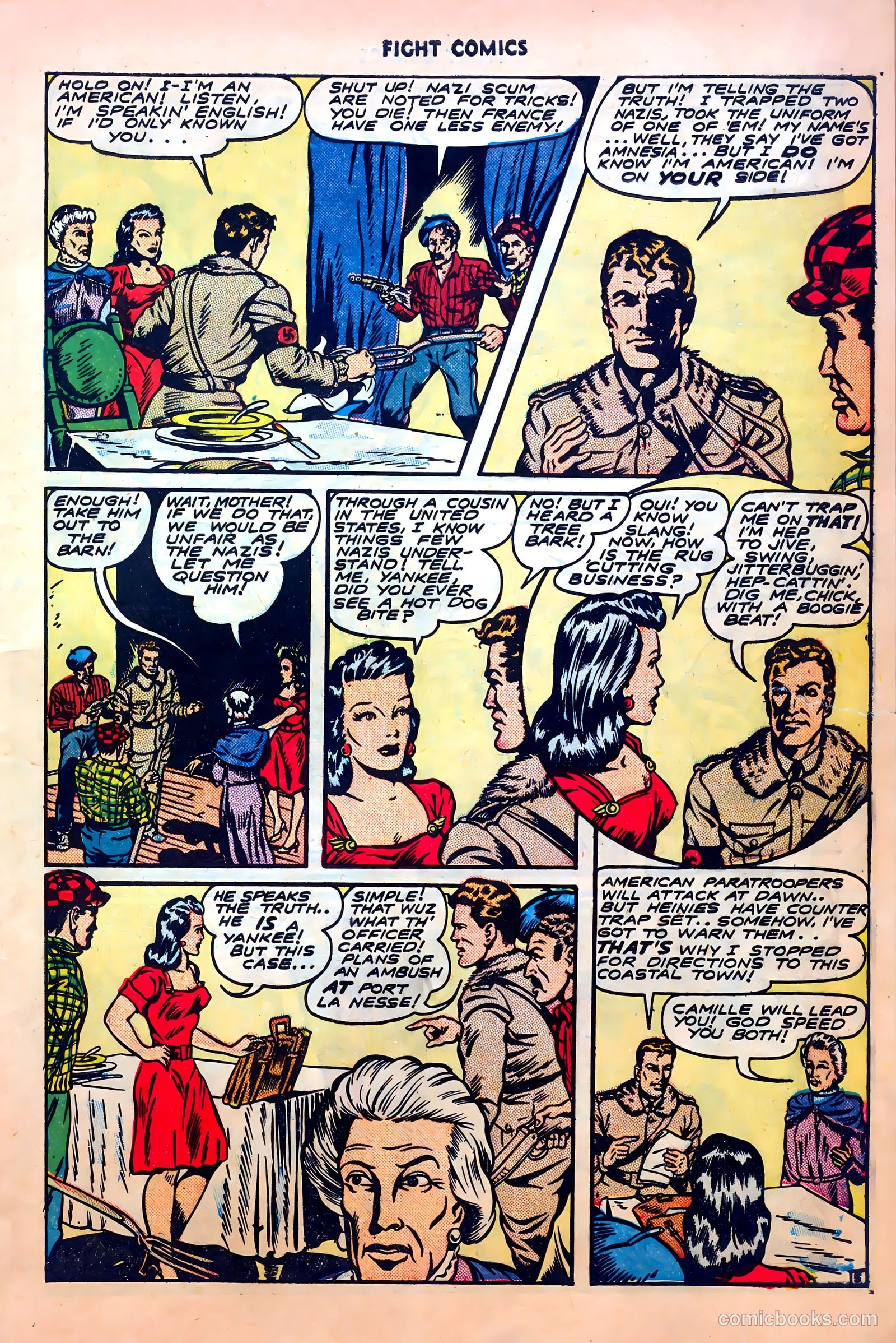 Fight Comics #32 (1944) — page 7 of 52