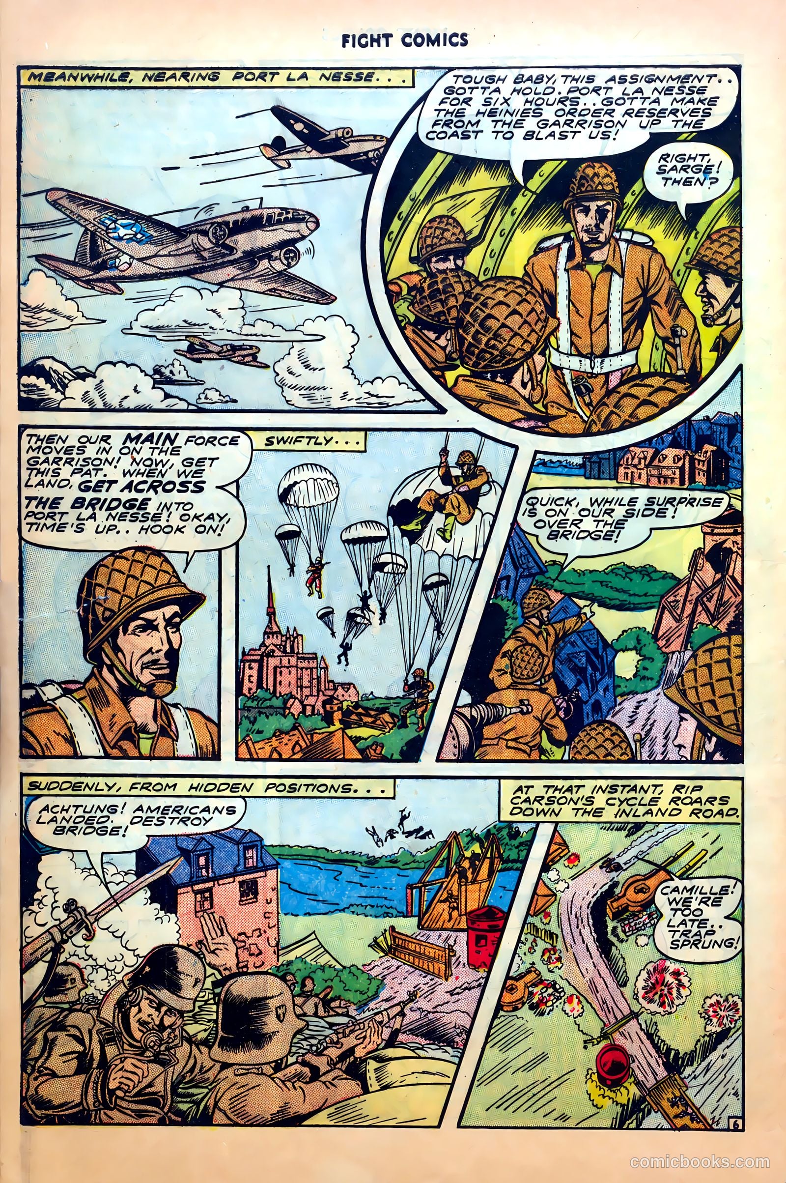 Fight Comics #32 (1944) — page 8 of 52