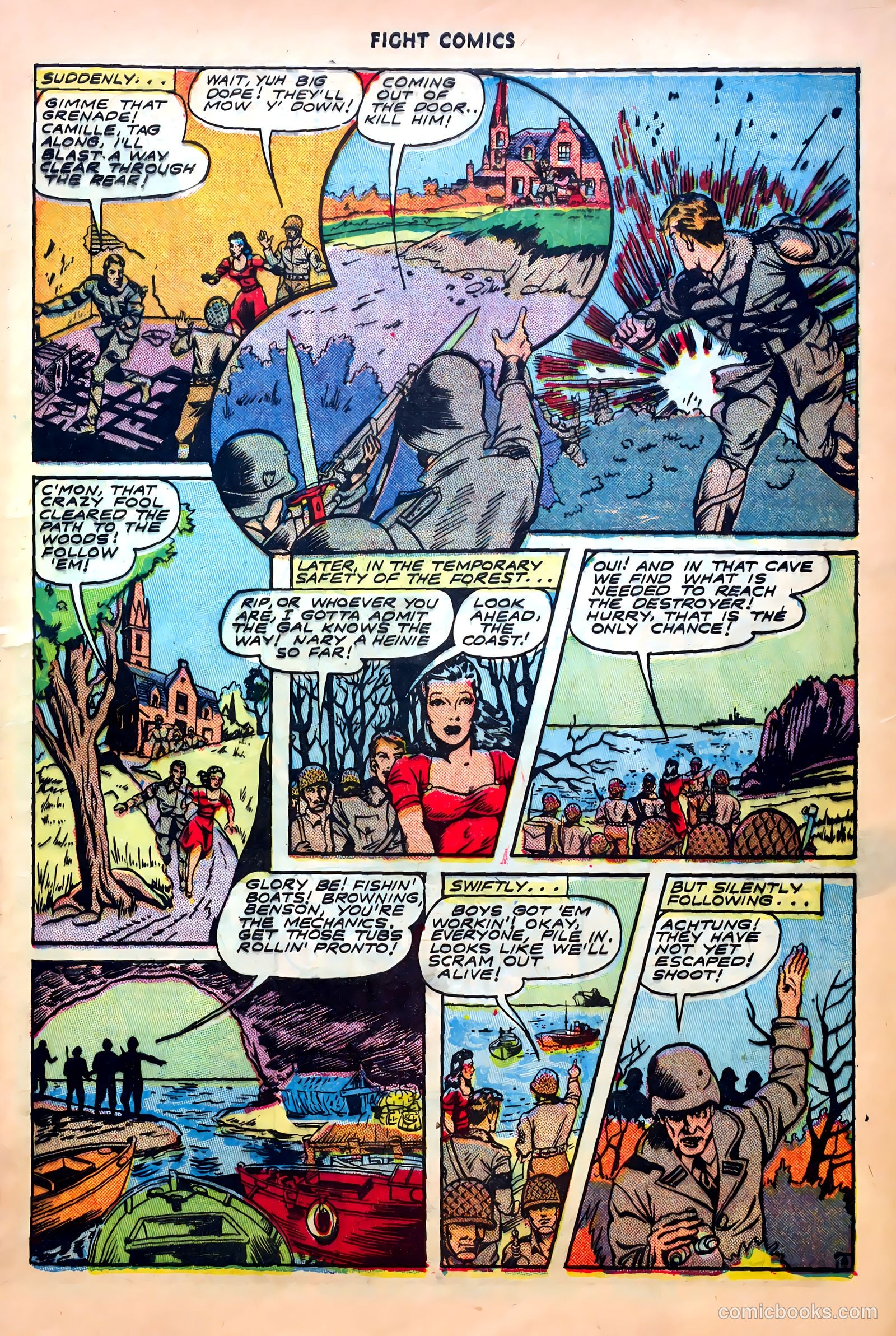 Fight Comics #32 (1944) — page 11 of 52