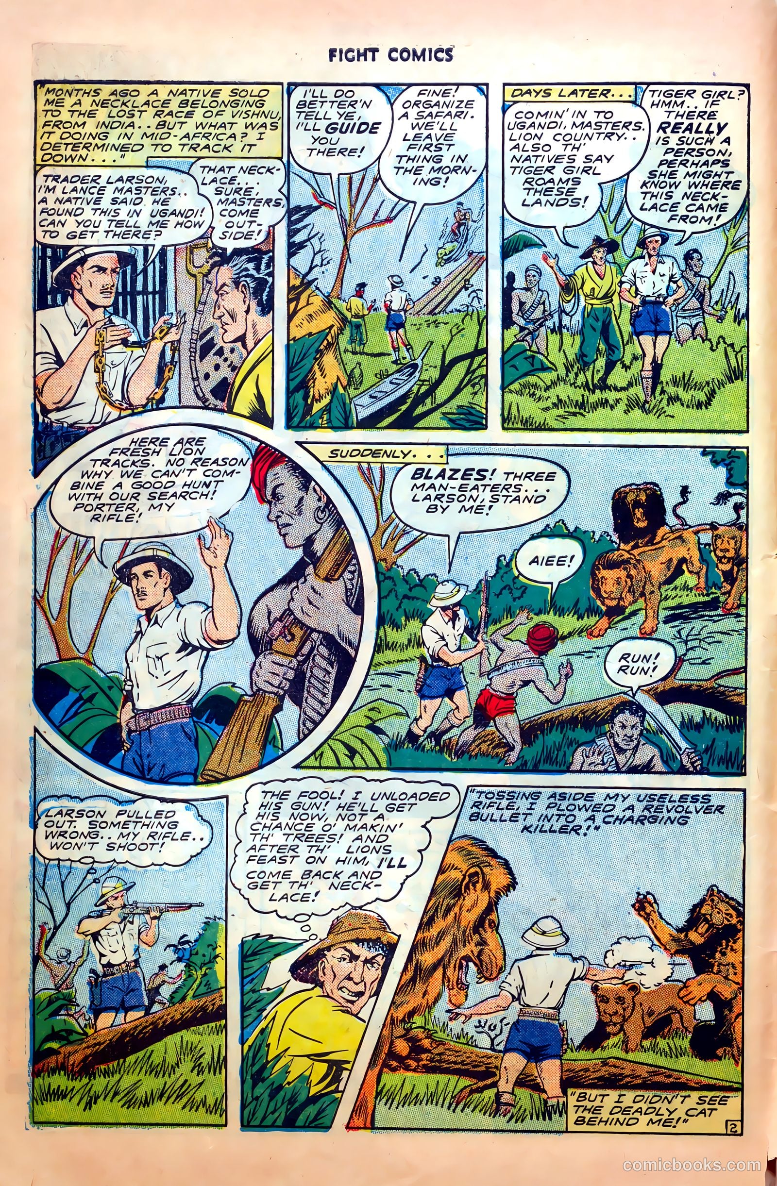 Fight Comics #32 (1944) — page 14 of 52