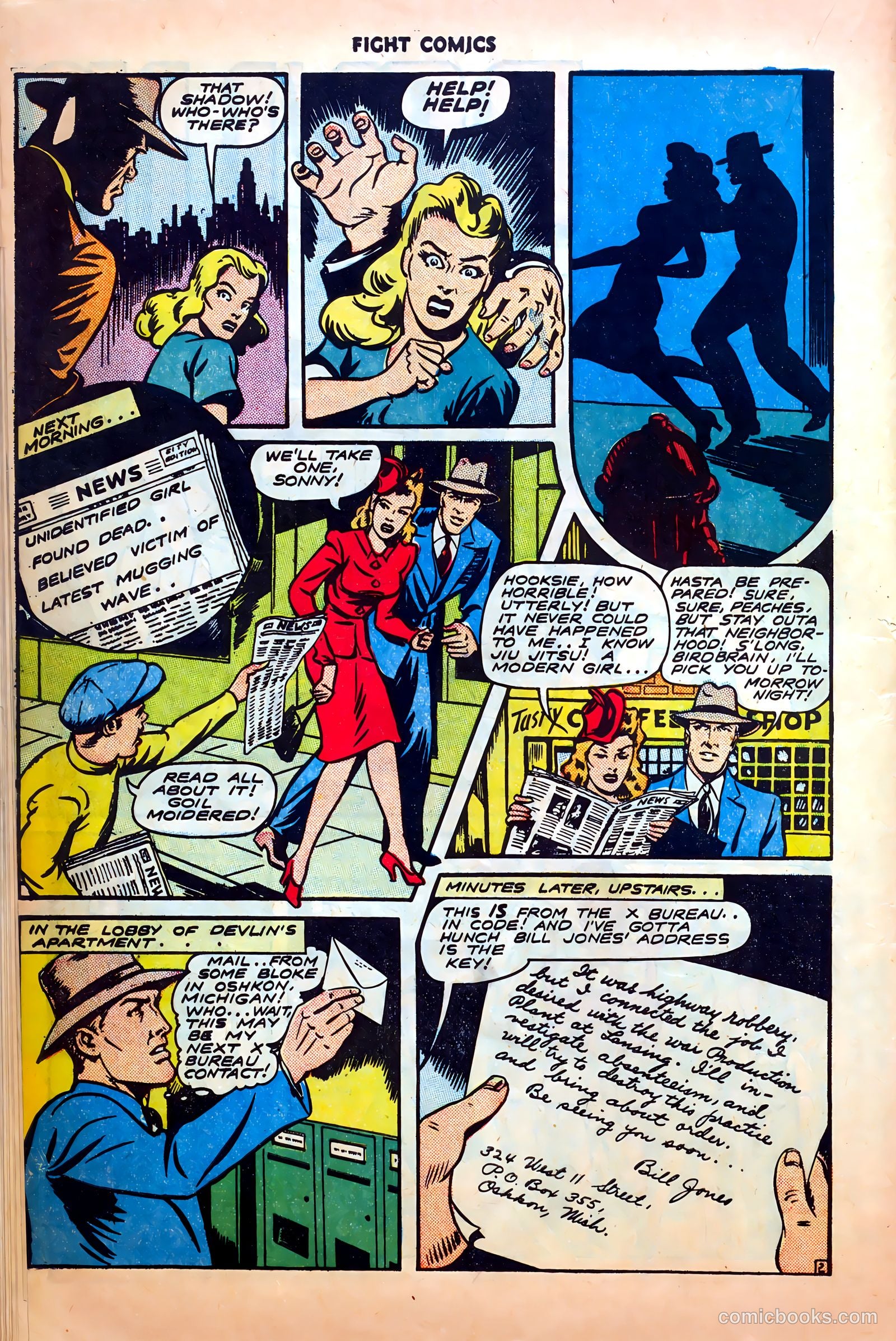 Fight Comics #32 (1944) — page 22 of 52