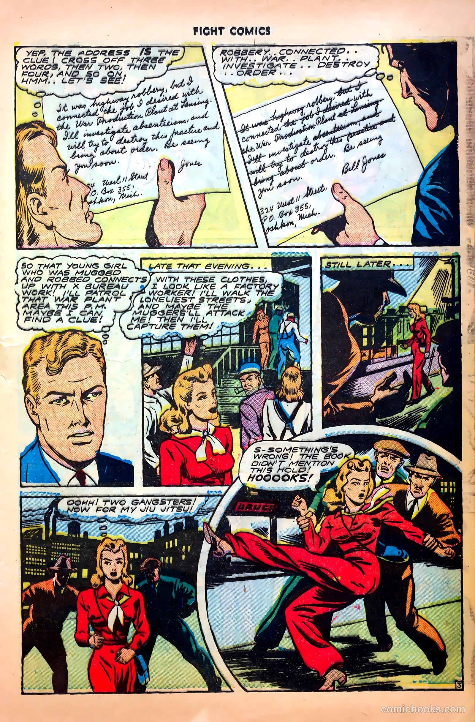 Fight Comics #32 (1944) — page 23 of 52