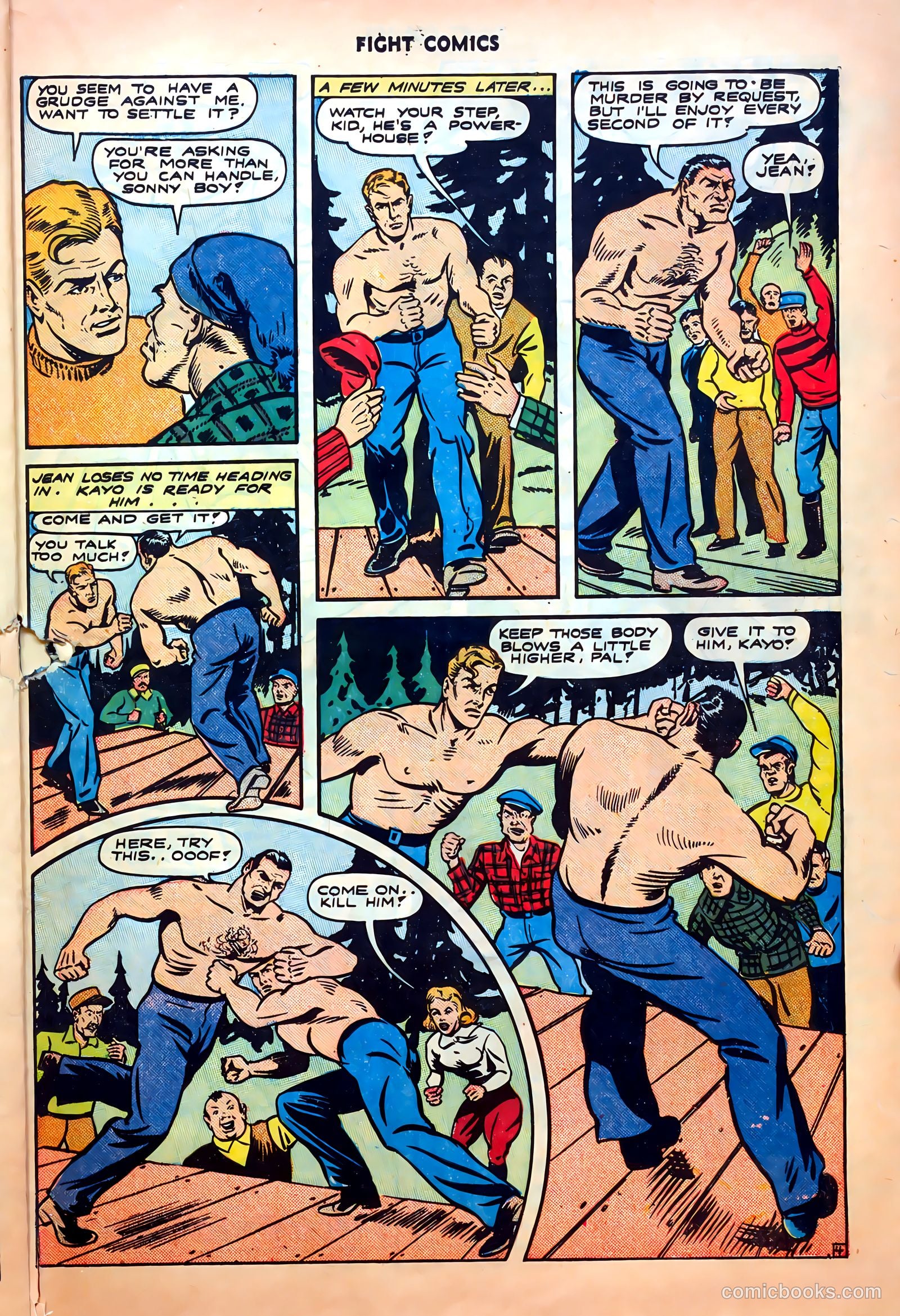 Fight Comics #32 (1944) — page 31 of 52