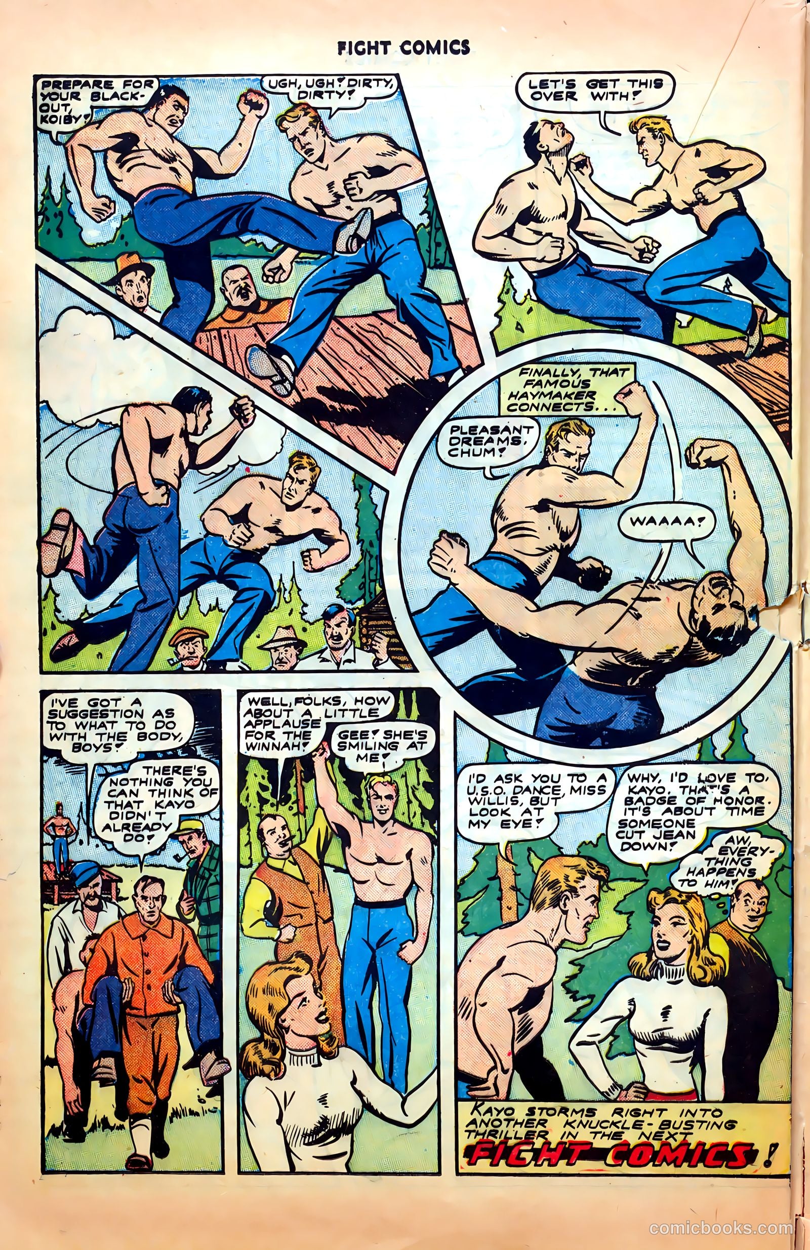 Fight Comics #32 (1944) — page 32 of 52
