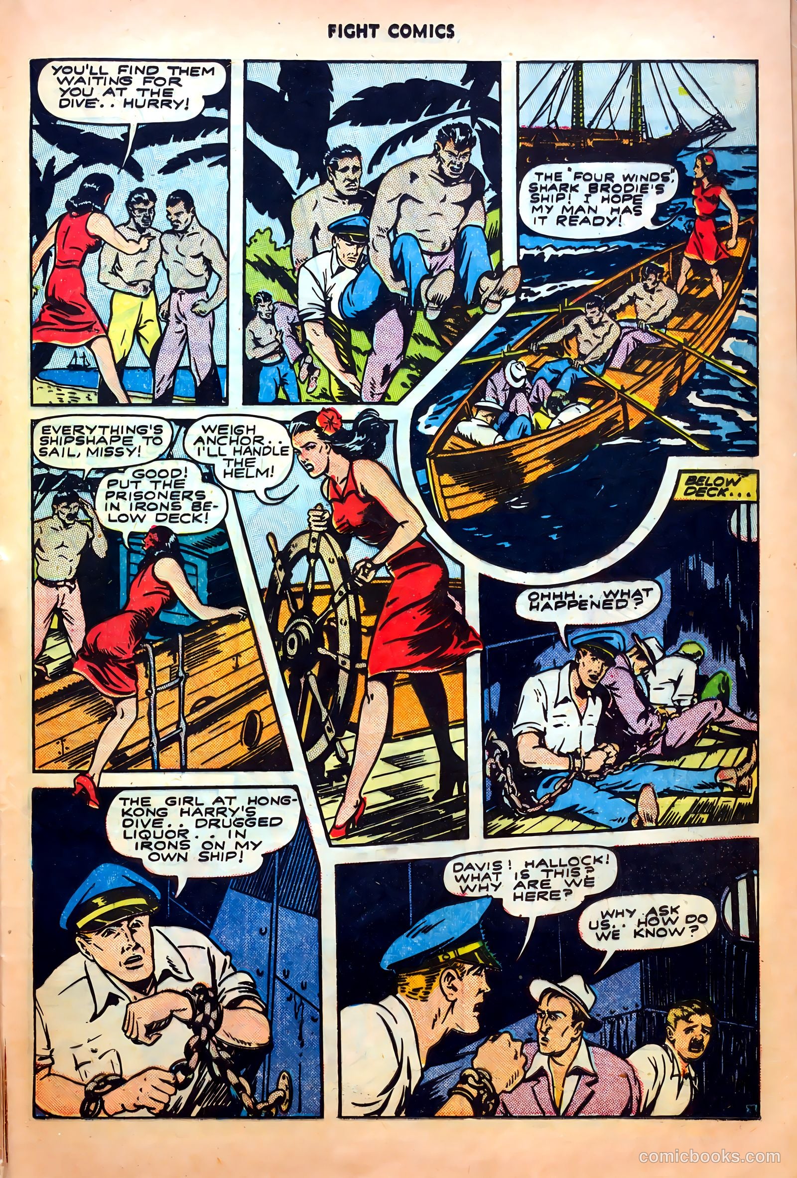 Fight Comics #32 (1944) — page 37 of 52