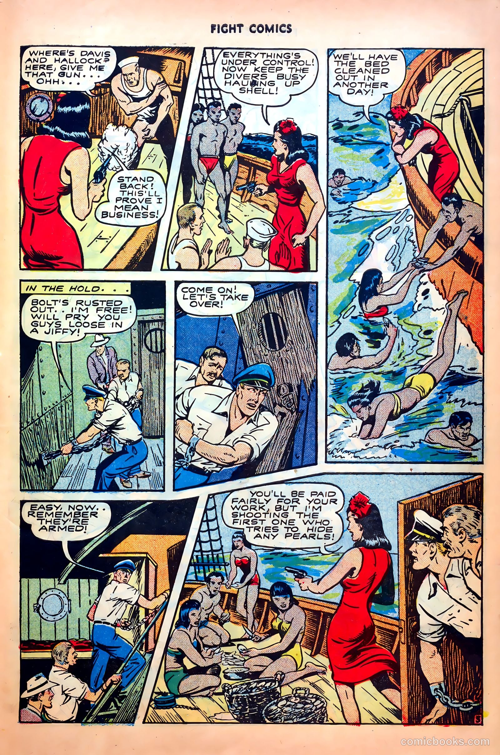 Fight Comics #32 (1944) — page 39 of 52