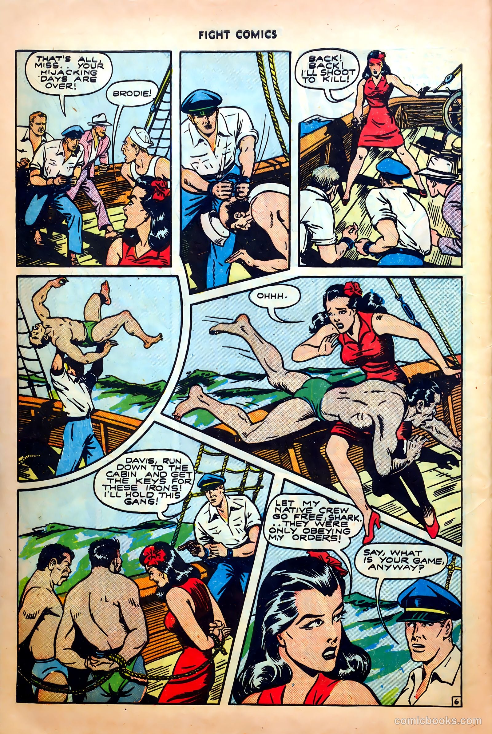 Fight Comics #32 (1944) — page 40 of 52